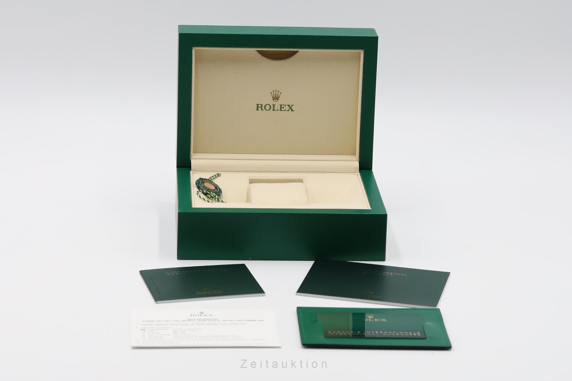 Rolex Explorer steel automatic men's watch 124270  [2601602]