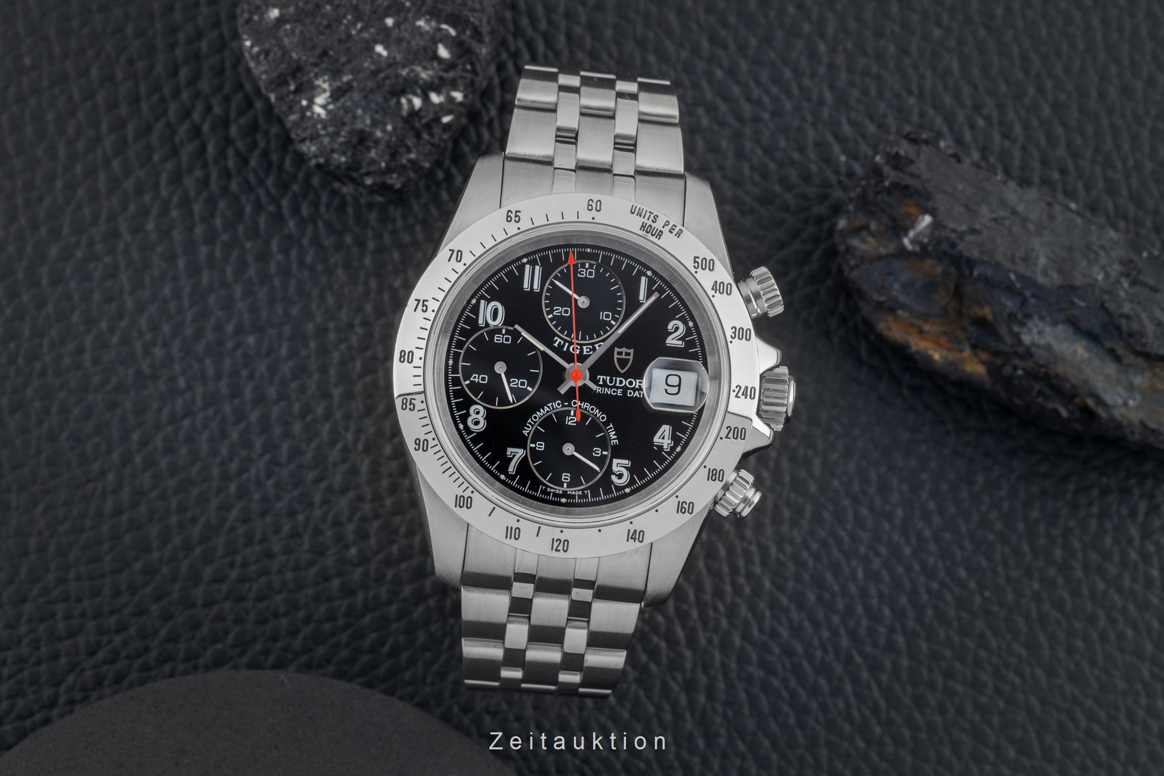 Tudor Prince Date cronógrafo acero automático reloj para caballeros 79280  [2601603]