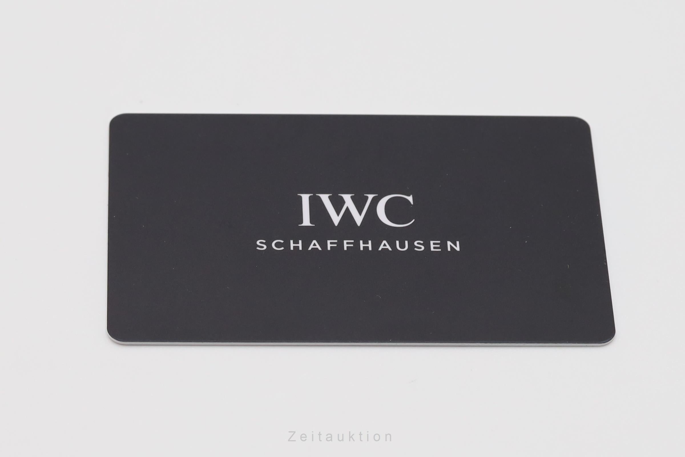 IWC Portugieser cronógrafo acero automático reloj para caballeros IW371606 LP: 9100EUR  [2601607]