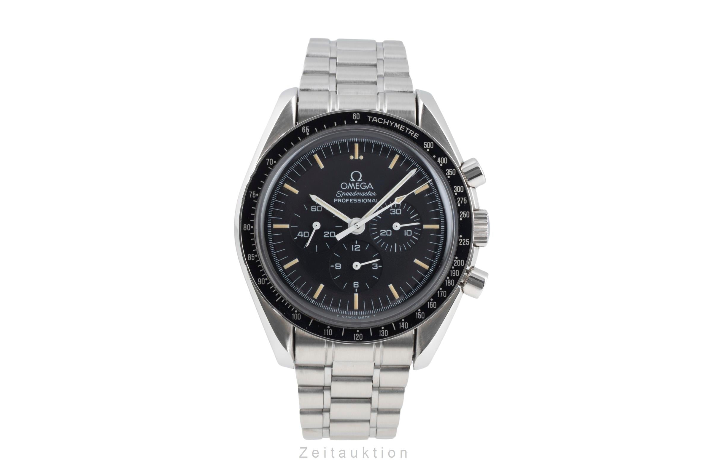 Omega Speedmaster Moonwatch cronografo acciaio carica manuale orologio da uomo 3590.50.00 LP: 7600EUR  [2601608]