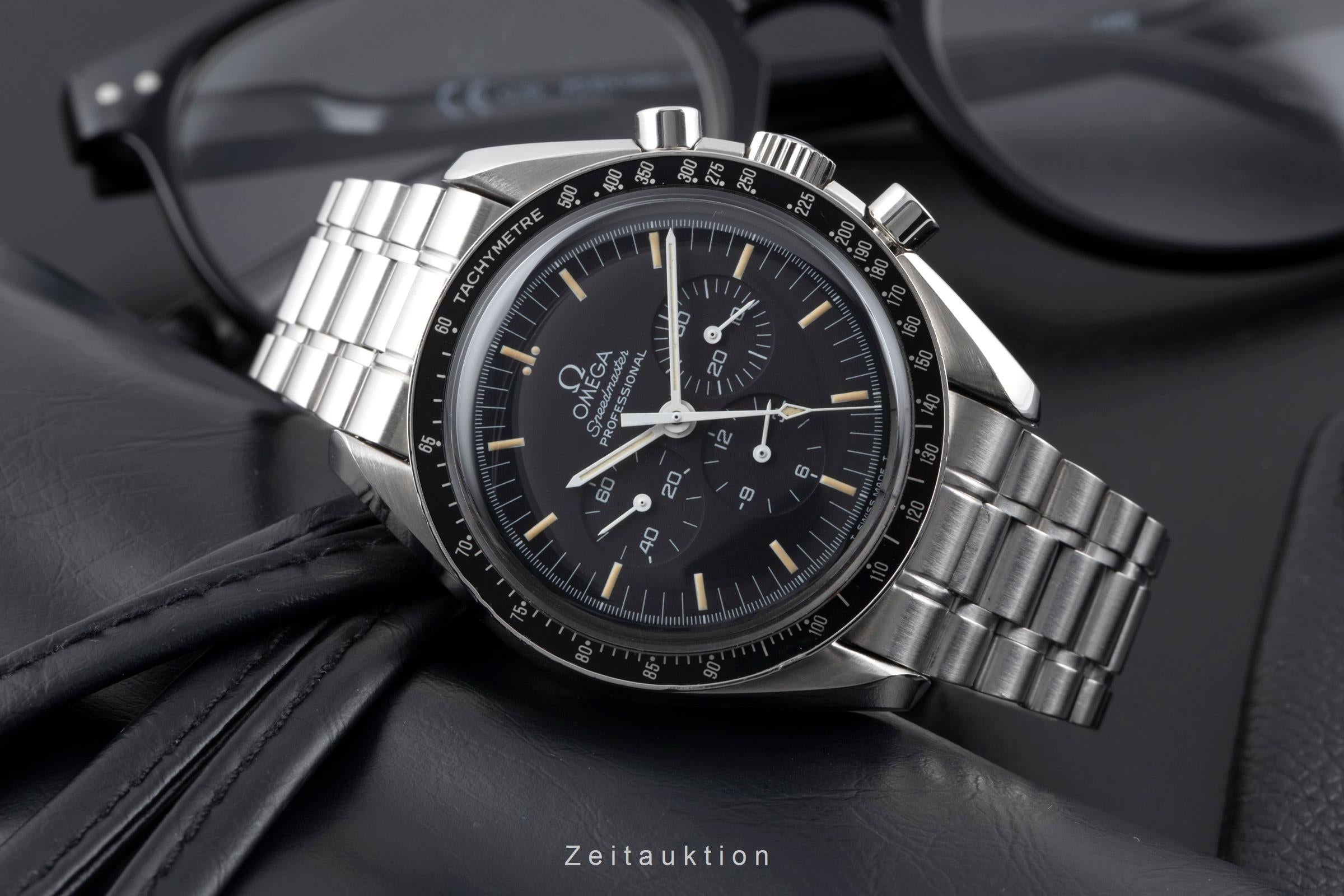 Omega Speedmaster Moonwatch cronografo acciaio carica manuale orologio da uomo 3590.50.00 LP: 7600EUR  [2601608]