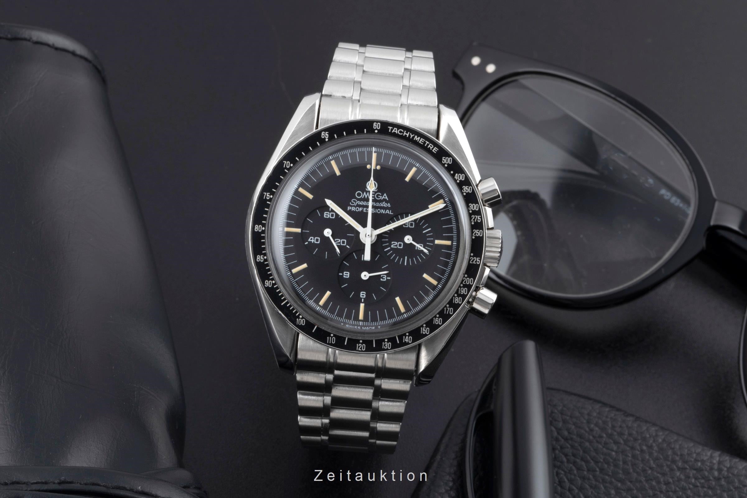Omega Speedmaster Moonwatch cronografo acciaio carica manuale orologio da uomo 3590.50.00 LP: 7600EUR  [2601608]