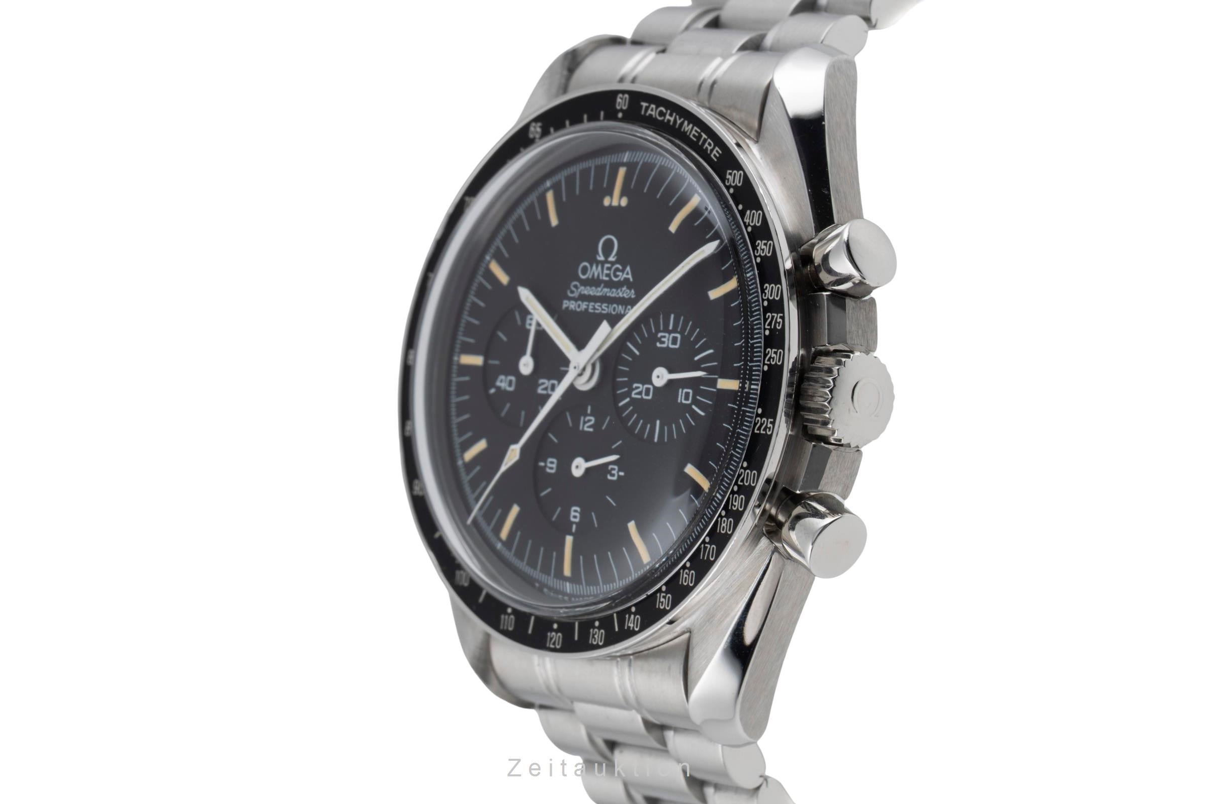 Omega Speedmaster Moonwatch cronografo acciaio carica manuale orologio da uomo 3590.50.00 LP: 7600EUR  [2601608]