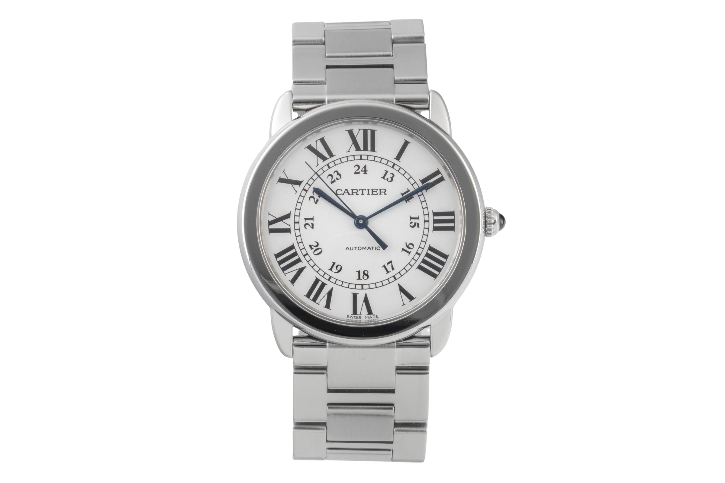 Cartier Ronde Solo steel automatic men's watch WSRN0012  [2601609]