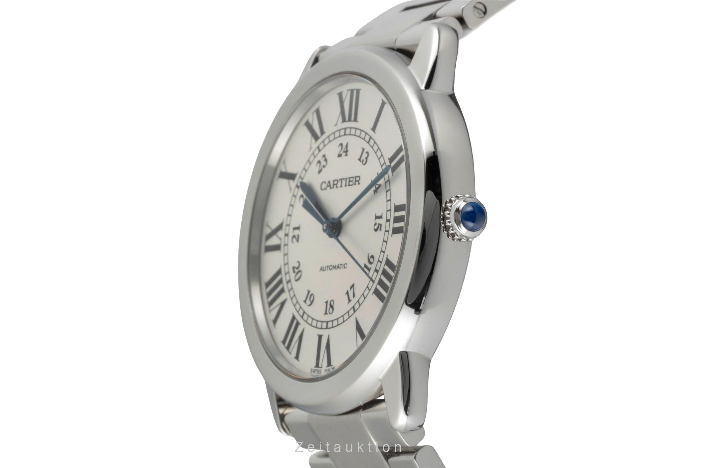 Cartier Ronde Solo acciaio automatismo orologio da uomo WSRN0012  [2601609]
