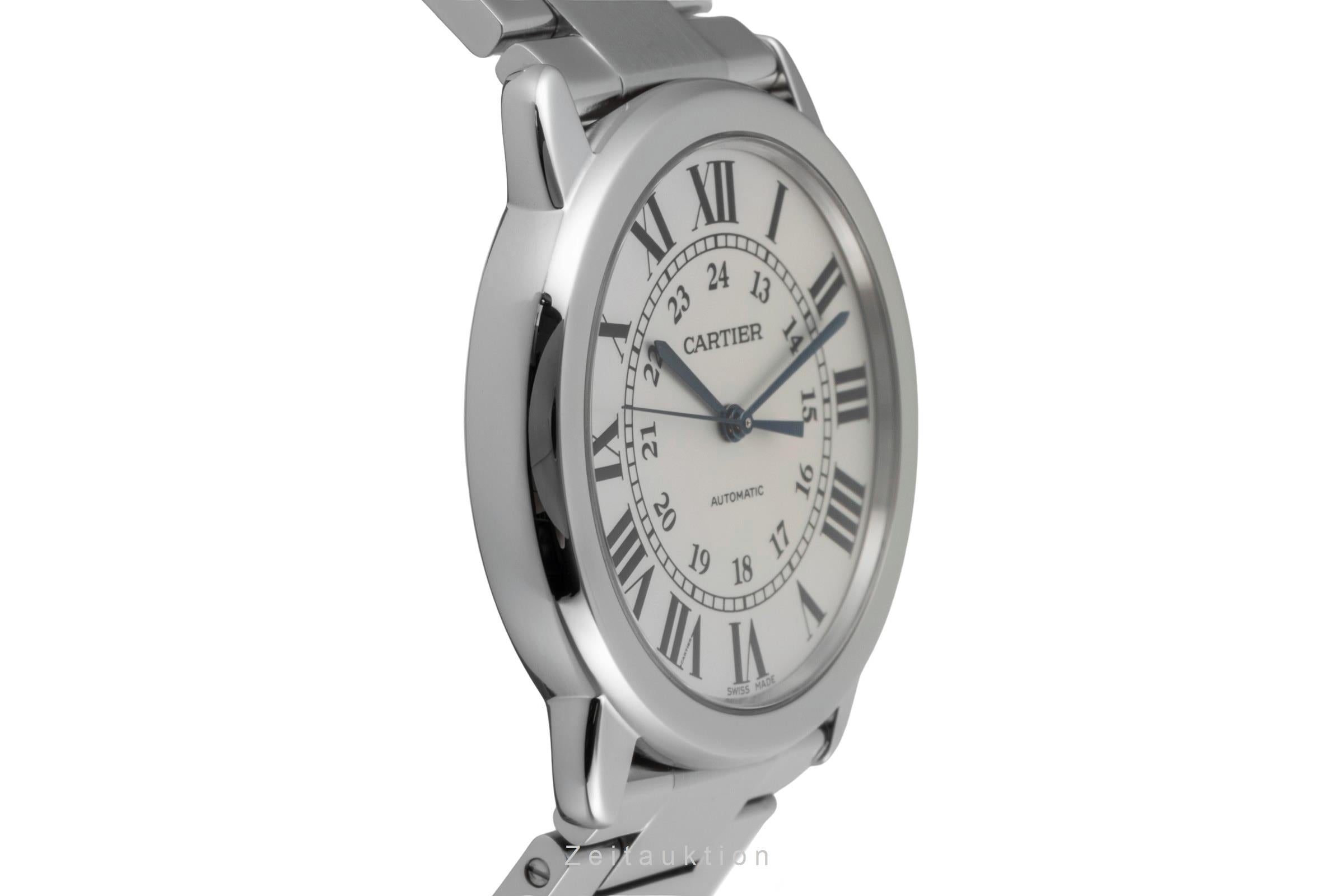 Cartier Ronde Solo acciaio automatismo orologio da uomo WSRN0012  [2601609]