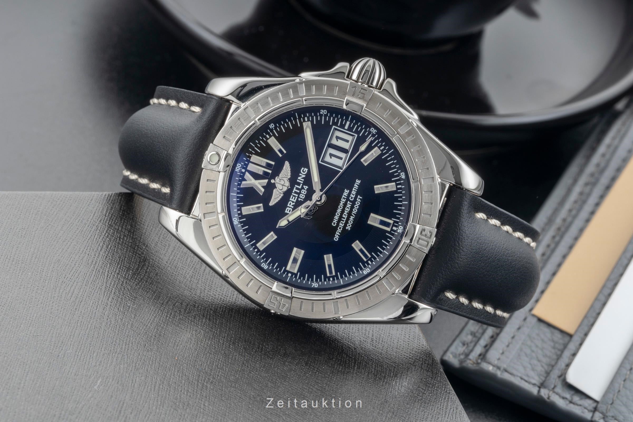 Breitling Galactic acier automatique montre pour hommes A49350  [2601616]