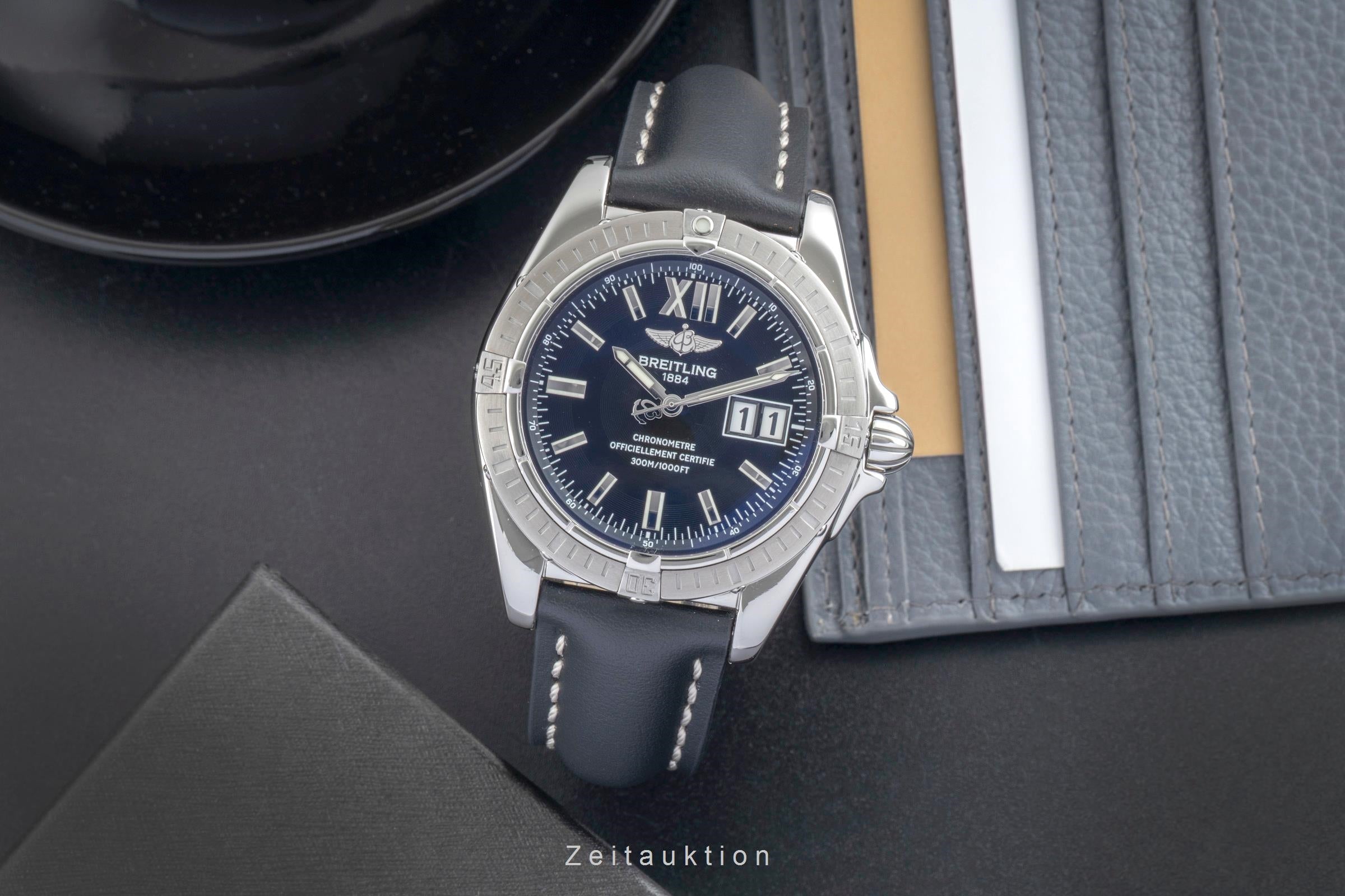 Breitling Galactic acier automatique montre pour hommes A49350  [2601616]