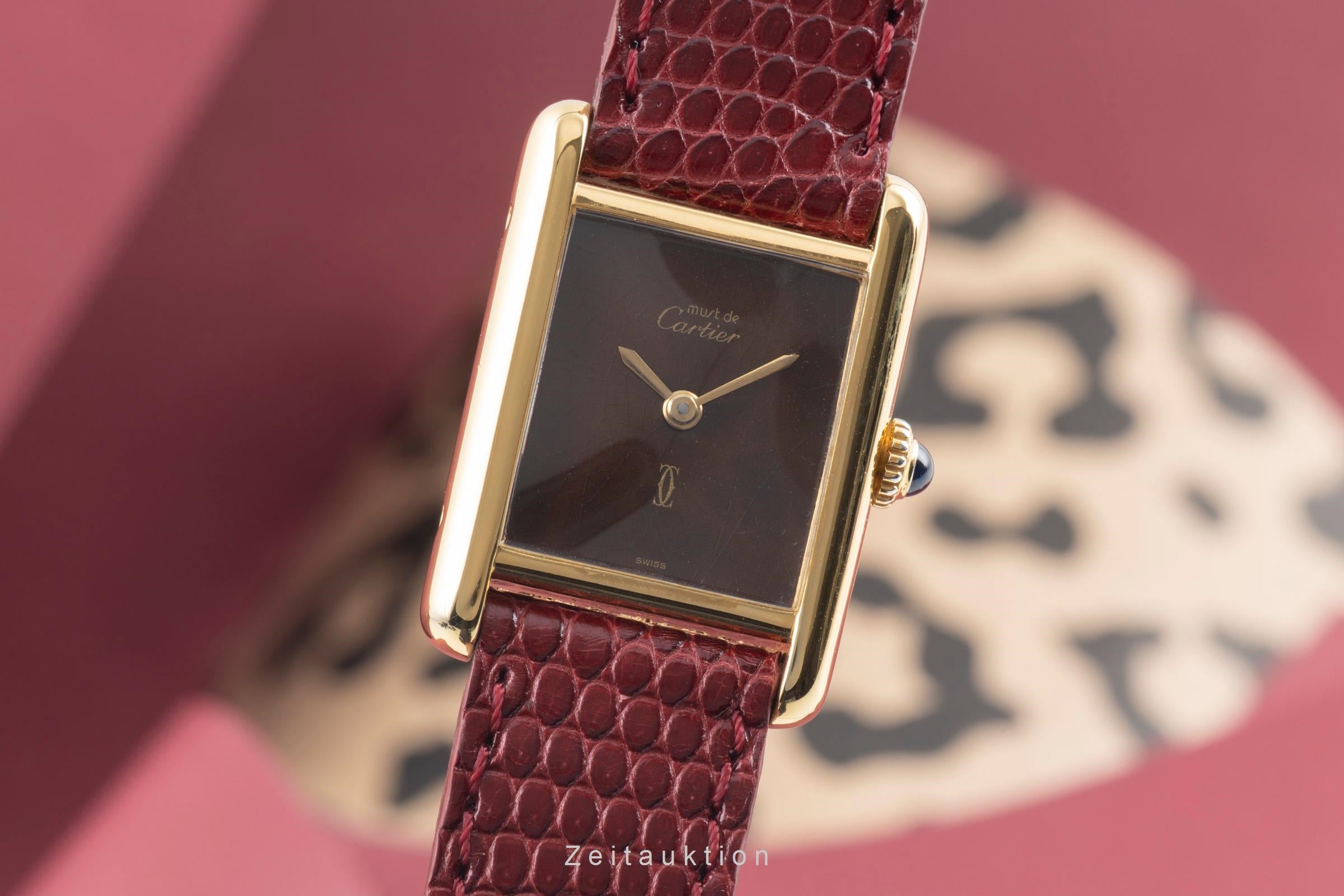 Cartier Tank silver-gilt manual winding VINTAGE | 2601618