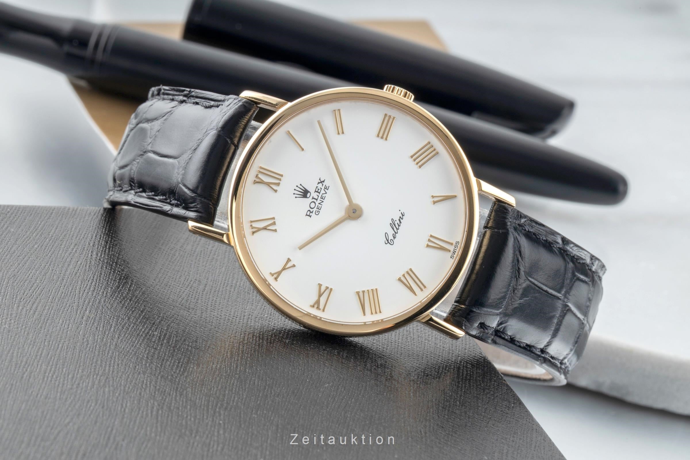 Rolex Cellini oro 18 ct carica manuale orologio da uomo 5112  [2601622]