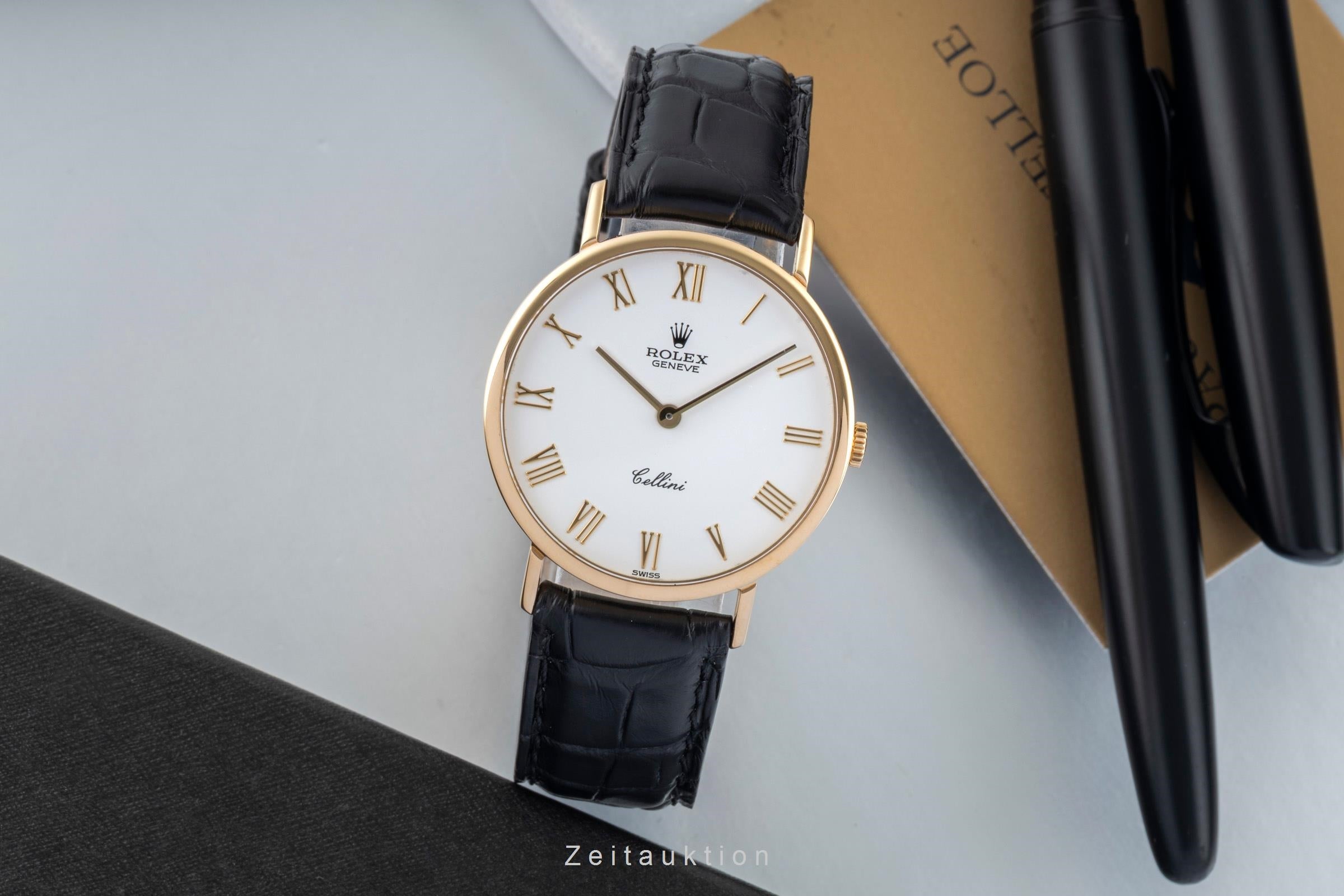 Rolex Cellini oro 18 ct carica manuale orologio da uomo 5112  [2601622]