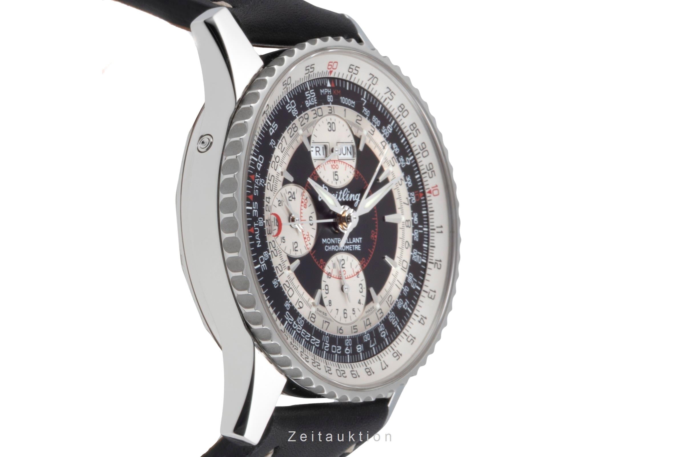 Breitling Montbrillant Datora  cronografo acciaio automatismo orologio da uomo A21330  [2601623]