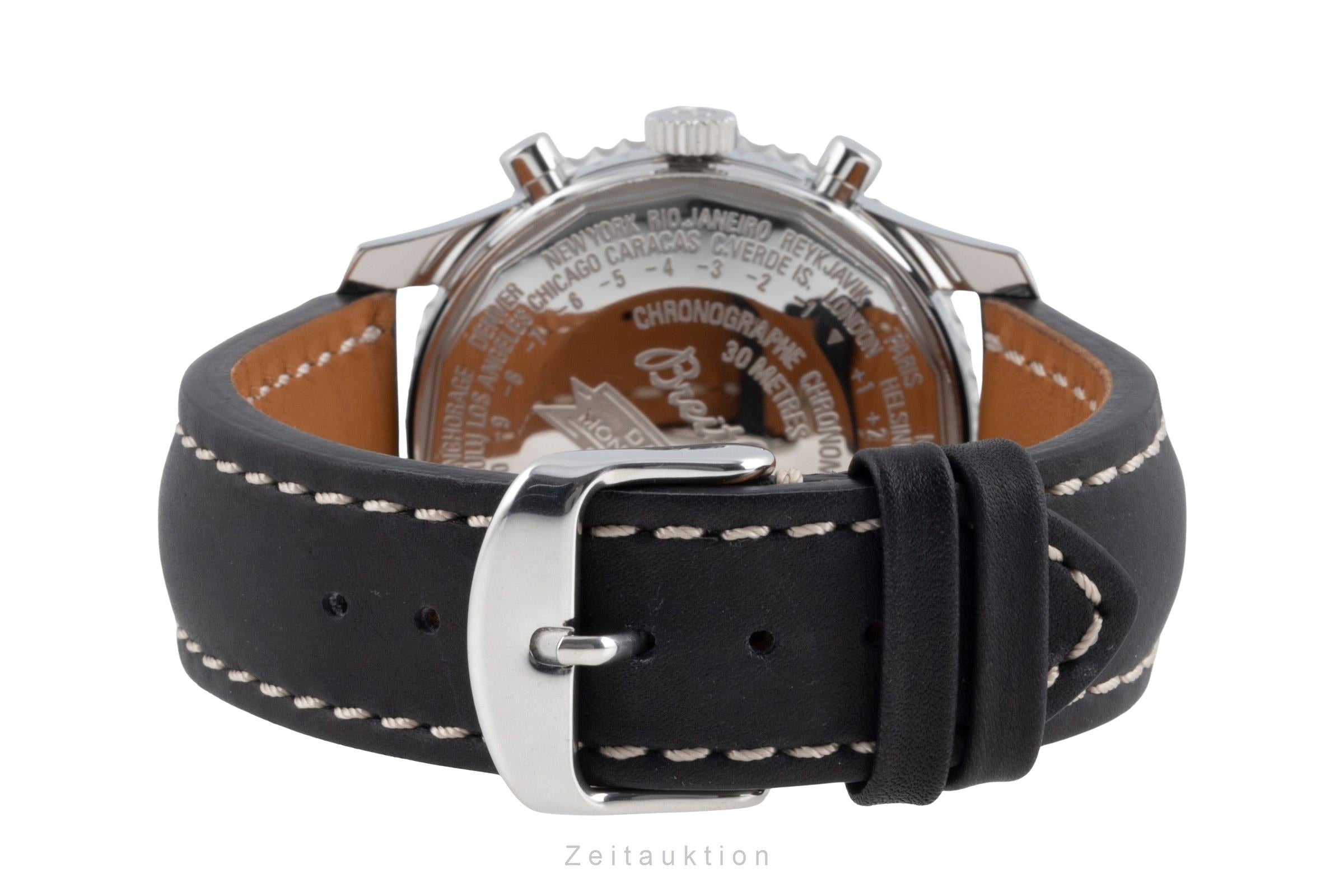 Breitling Montbrillant Datora  cronografo acciaio automatismo orologio da uomo A21330  [2601623]