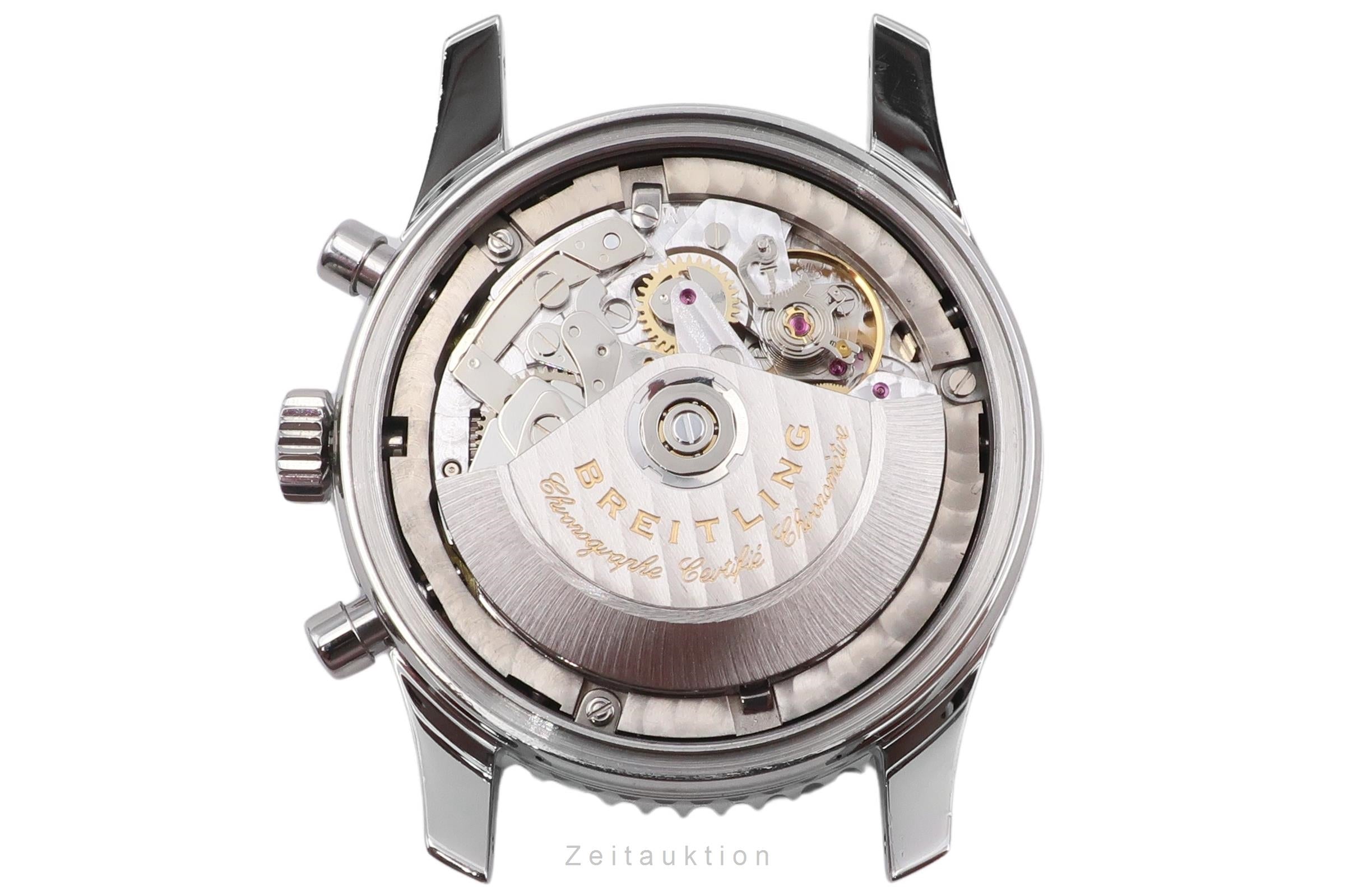 Breitling Montbrillant Datora  cronografo acciaio automatismo orologio da uomo A21330  [2601623]