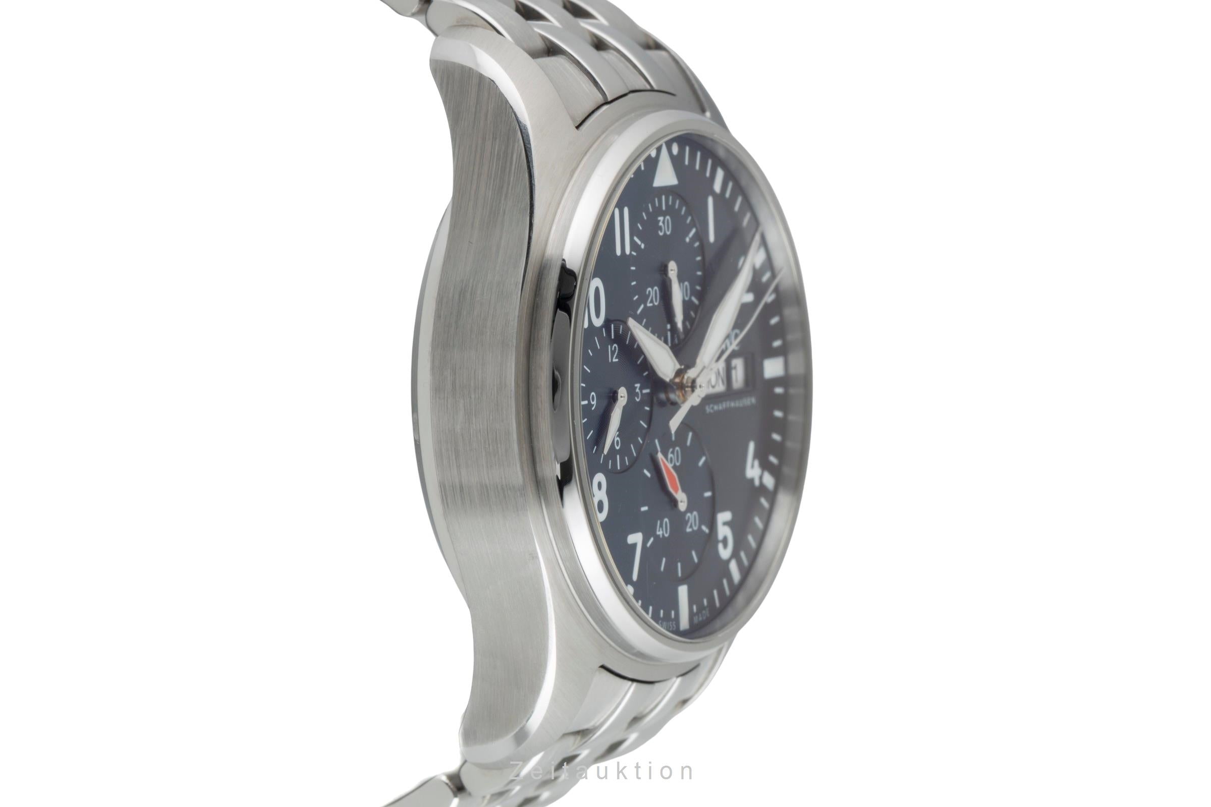 IWC Fliegerchronograph cronógrafo acero automático reloj para caballeros IW388102  [2601627]
