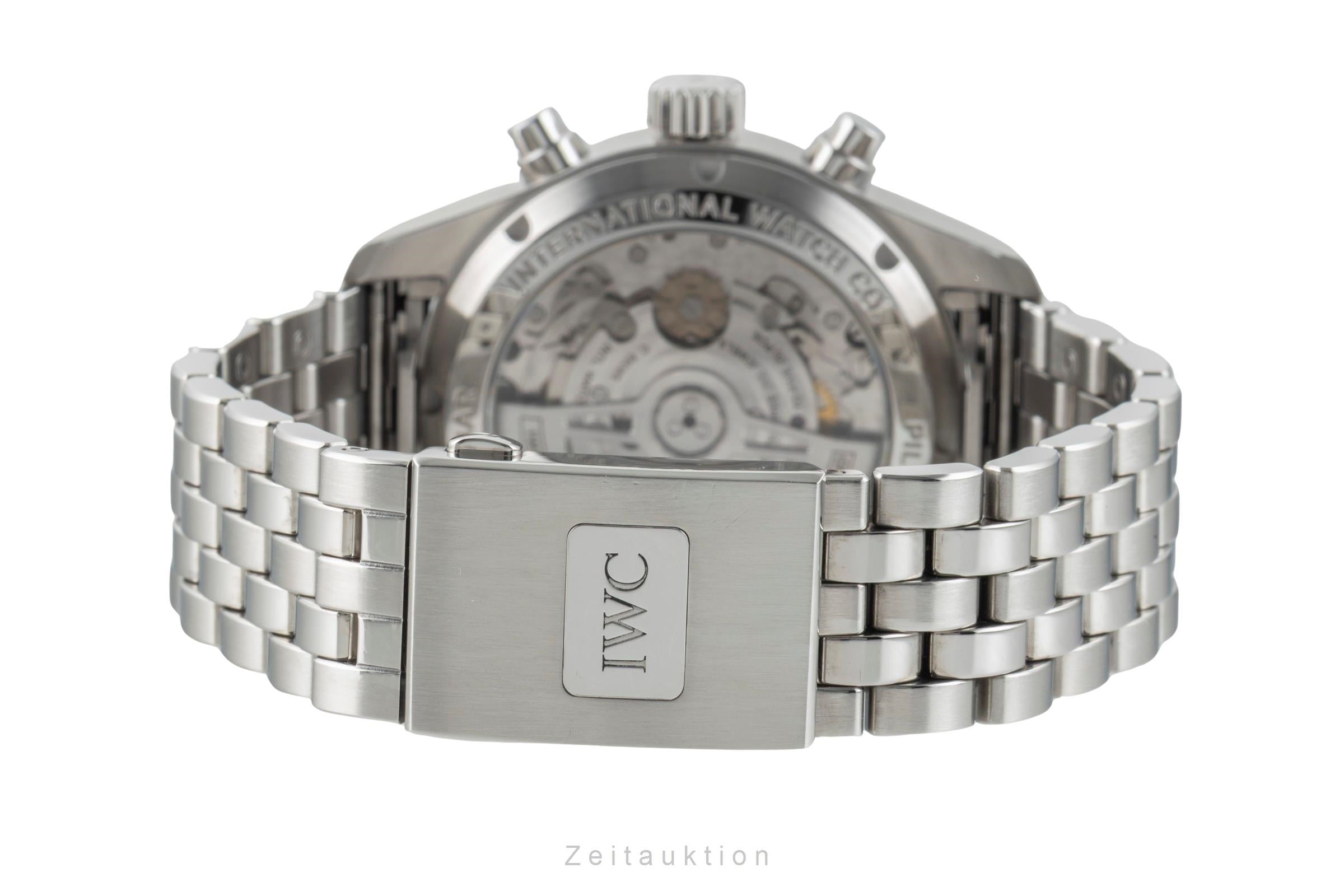 IWC Fliegerchronograph cronógrafo acero automático reloj para caballeros IW388102  [2601627]