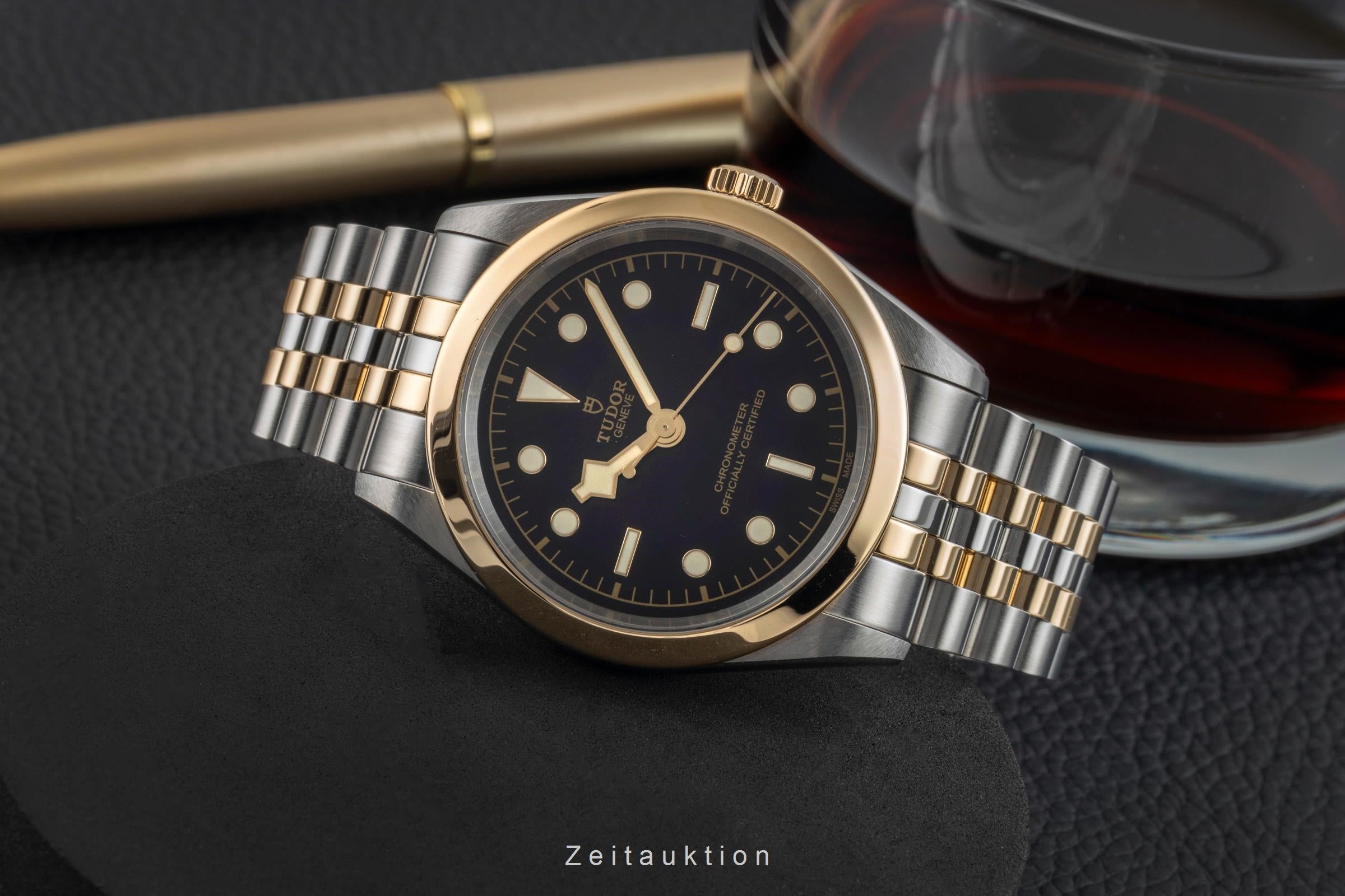 Tudor Black Bay 41 acero / oro automático reloj para caballeros 79683 LP: 6600EUR  [2601628]