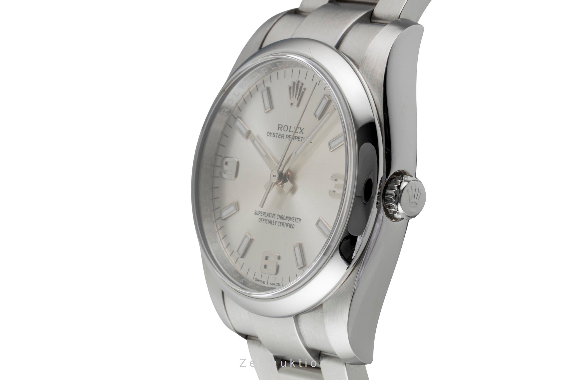 Rolex Oyster Perpetual acier automatique montre pour hommes 114200  [2601629]