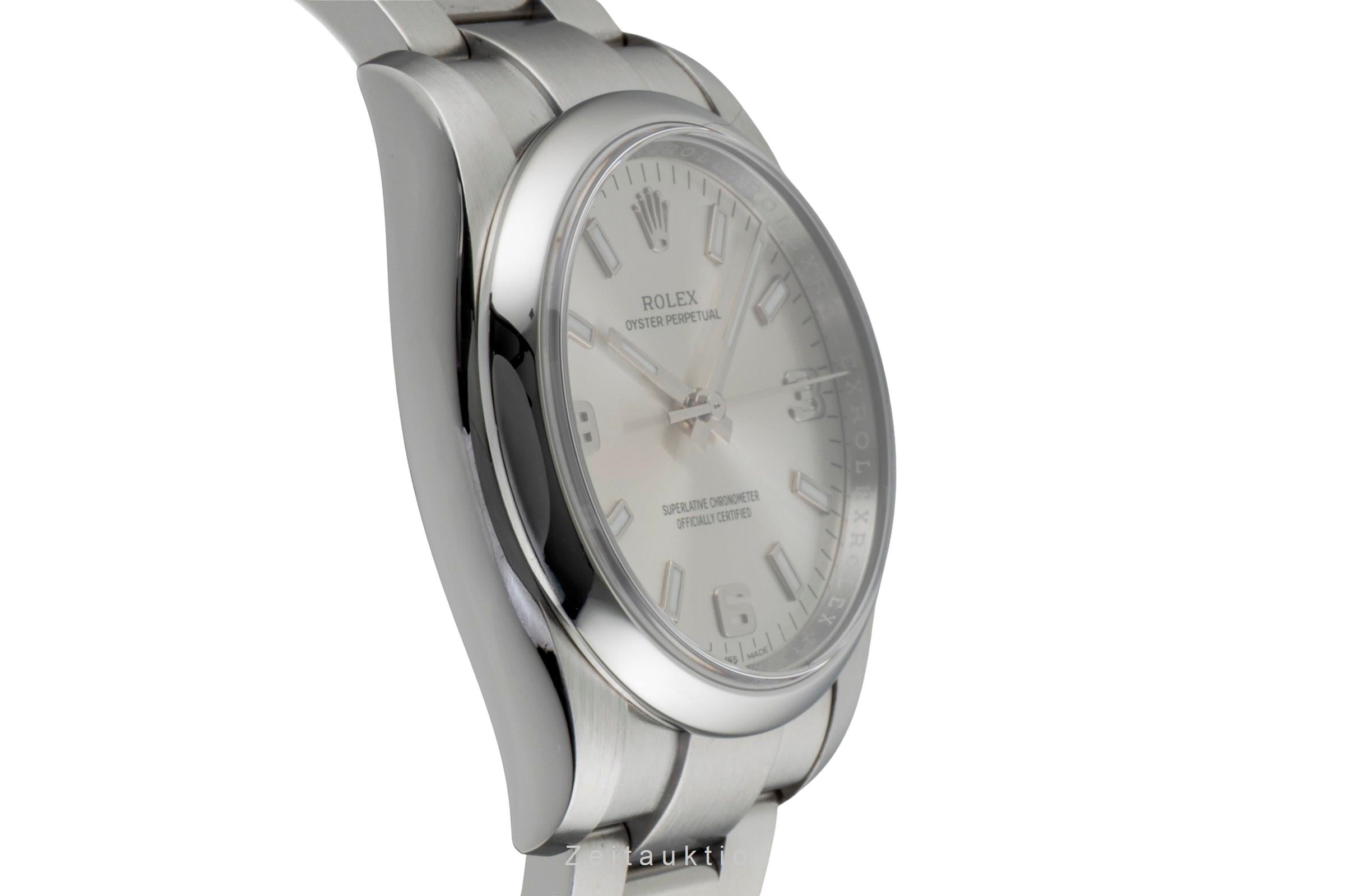 Rolex Oyster Perpetual acier automatique montre pour hommes 114200  [2601629]