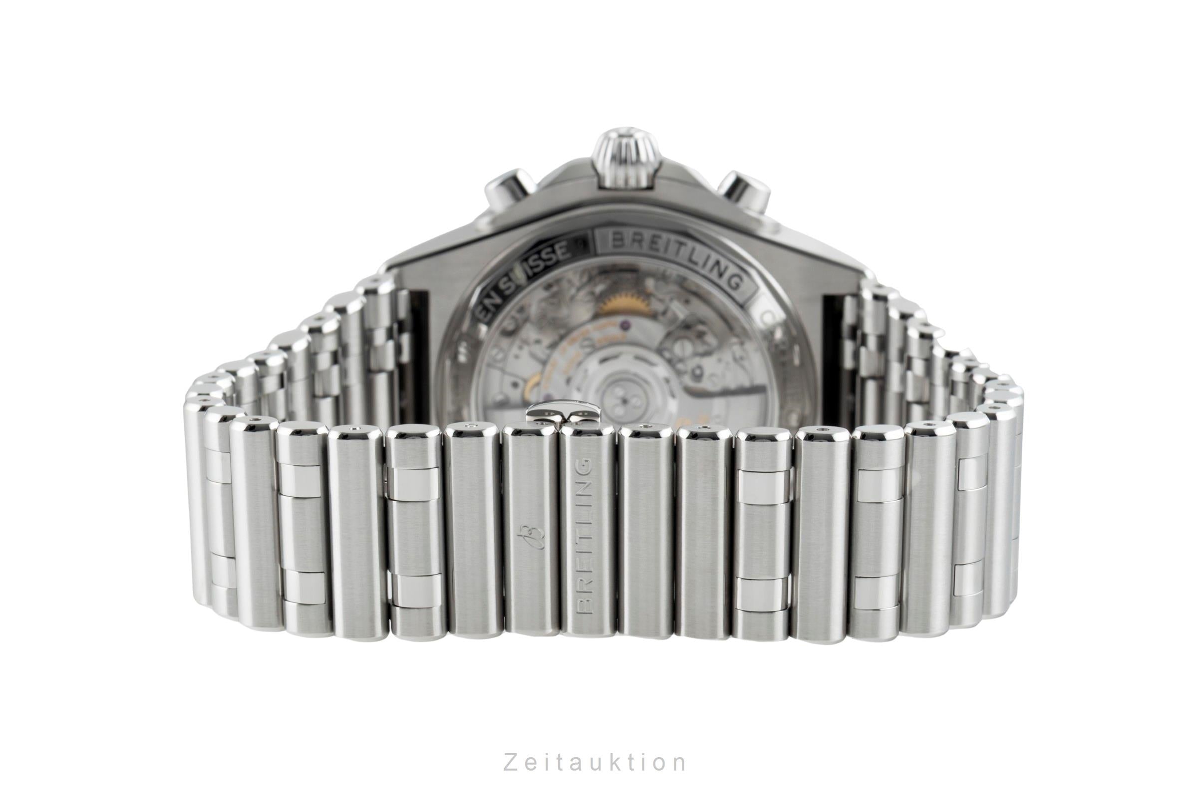 Breitling Chronomat chronograph steel automatic men's watch AB0134101G1A1 LP: 9400EUR  [2601630]