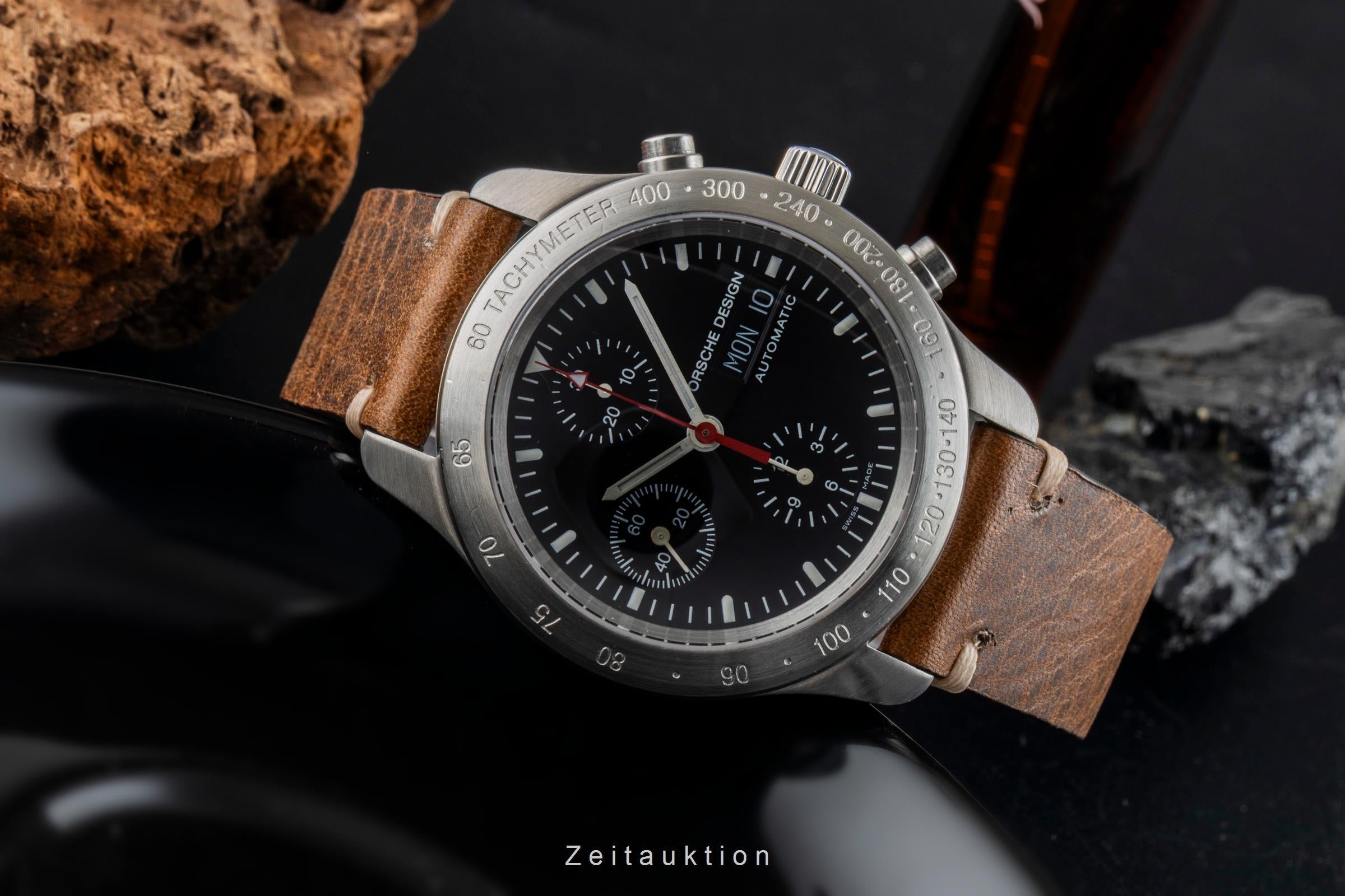 Porsche Design P10 chronograph steel automatic men's watch 6605.41  [2601631]