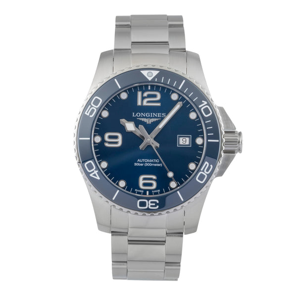 Longines Hydro Conquest acero automático reloj para caballeros L3.782.4.96.6  [2601632]
