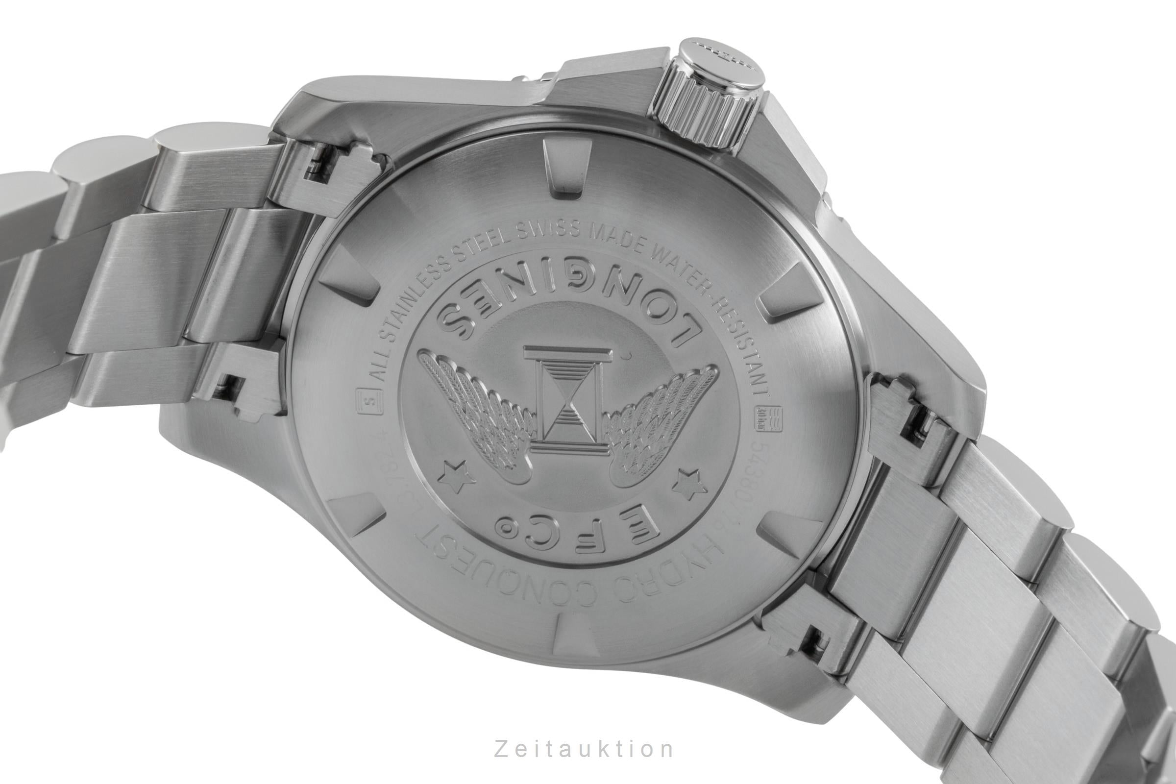 Longines Hydro Conquest acero automático reloj para caballeros L3.782.4.96.6  [2601632]