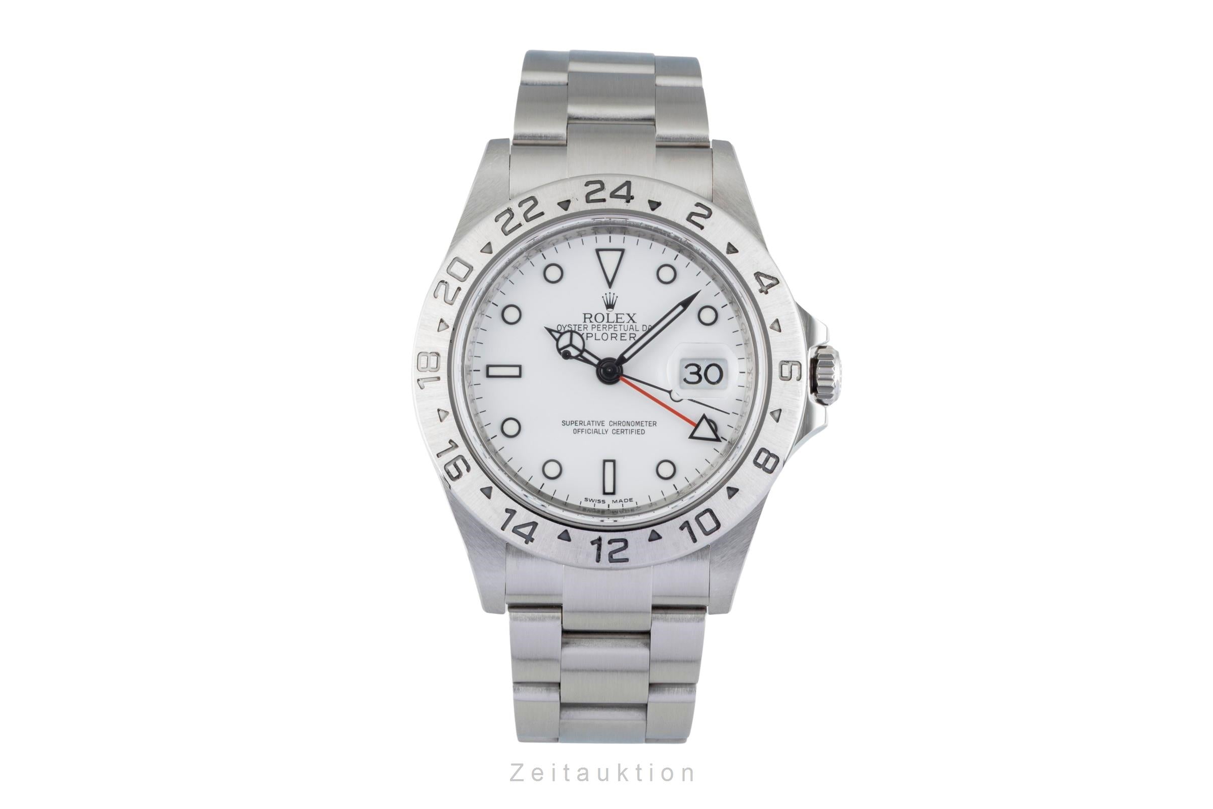 Rolex Explorer II steel automatic men's watch 16570T  [2601635]