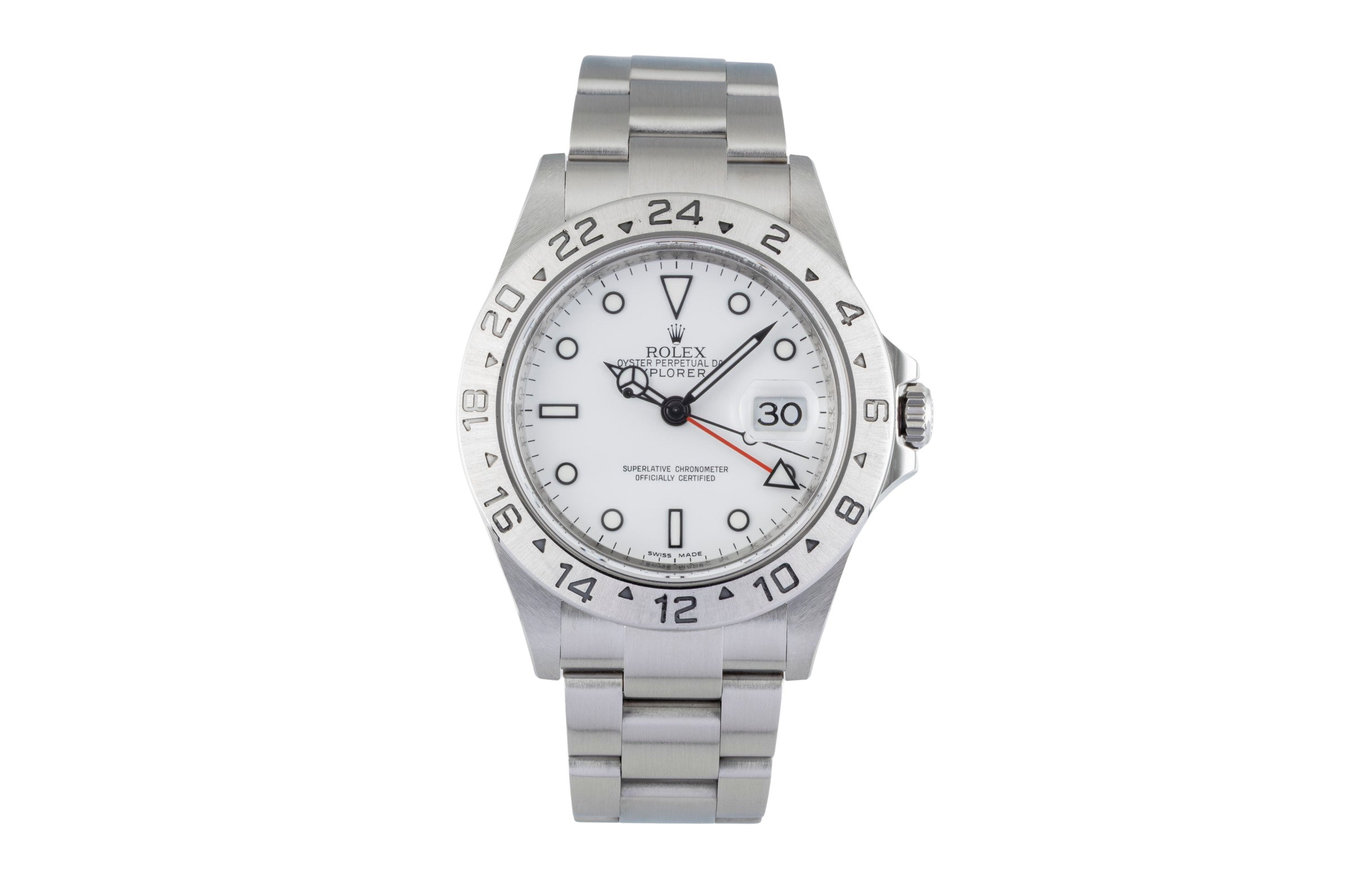 Rolex Explorer II steel automatic men's watch 16570T  [2601635]