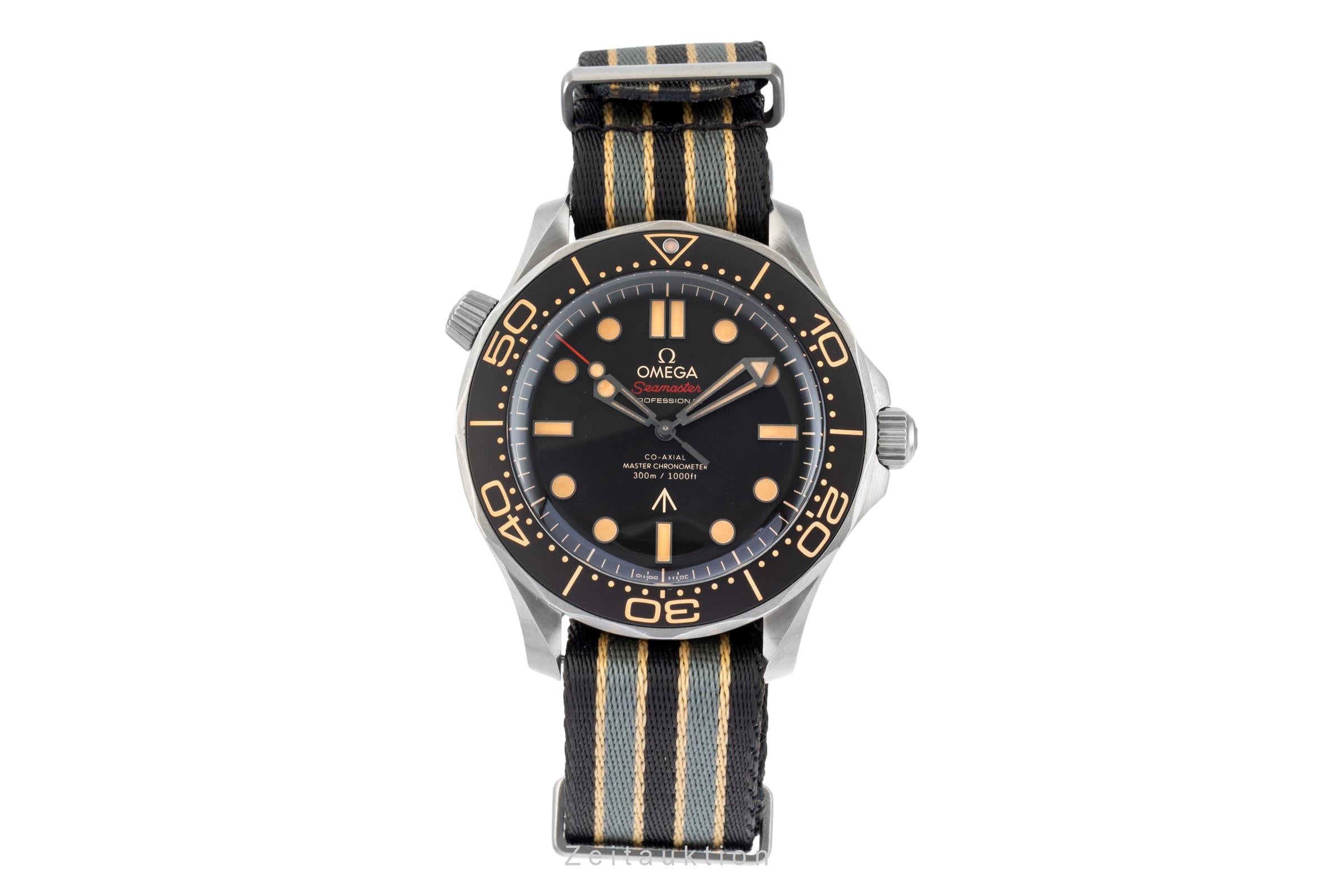 Omega Seamaster Diver 300M Co-Axial 007 Bond 210.92.42.20.01.001 B&P 2021 [2601636]