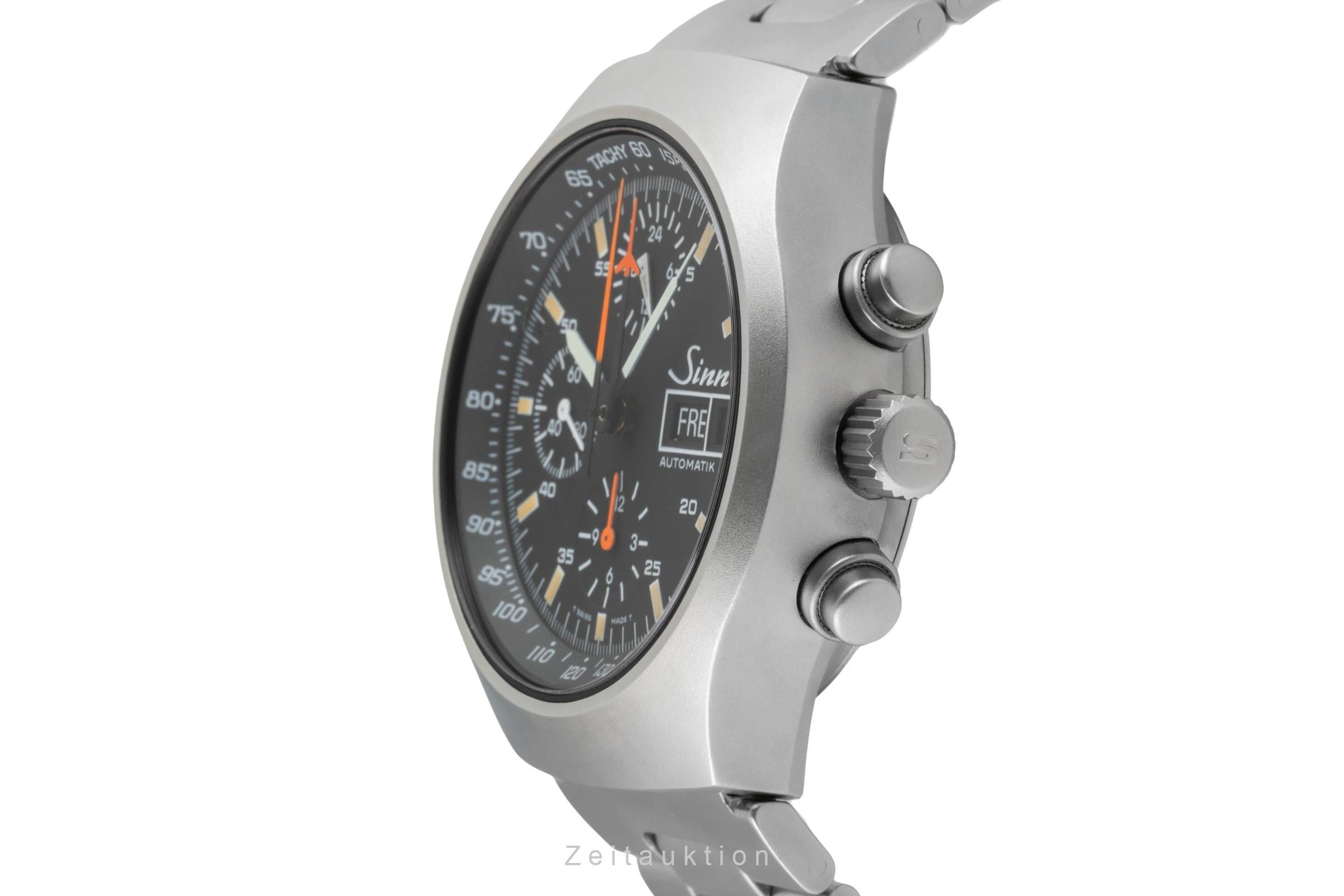 Sinn 157 ST TY Chronograph Stahl Automatik Herrenuhr Ref. 157.020 Box  [2601640]