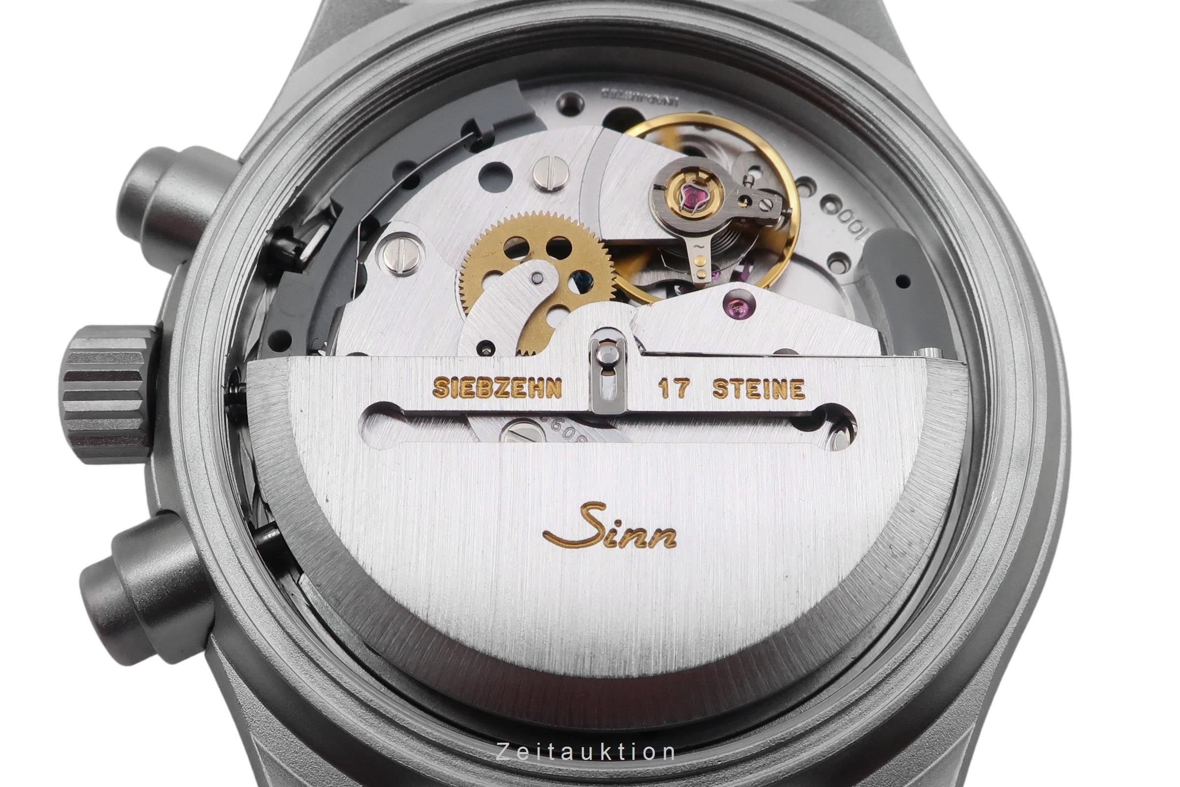 Sinn 157 ST TY Chronograph Stahl Automatik Herrenuhr Ref. 157.020 Box  [2601640]