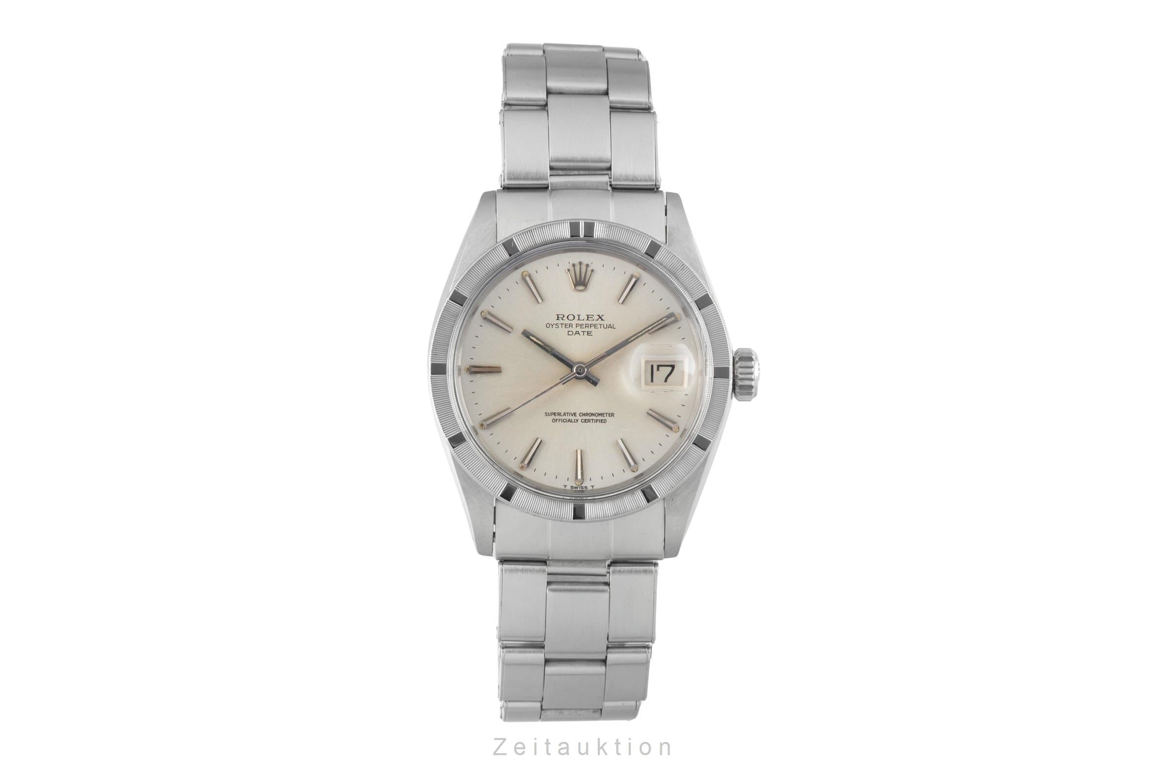 Rolex Date steel automatic men's watch 1501 Vintage  [2601643]