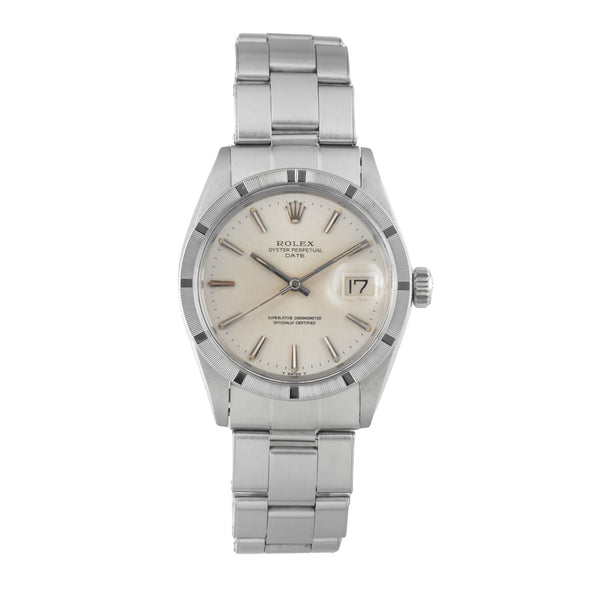 Rolex Date steel automatic men's watch 1501 Vintage  [2601643]