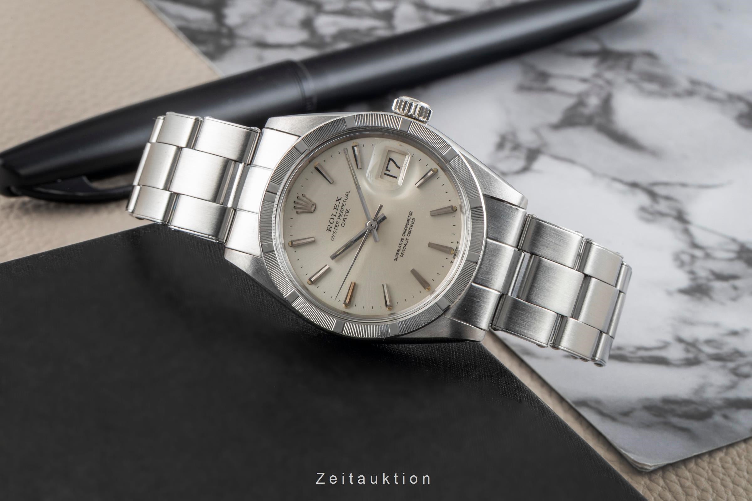 Rolex Date steel automatic men's watch 1501 Vintage  [2601643]