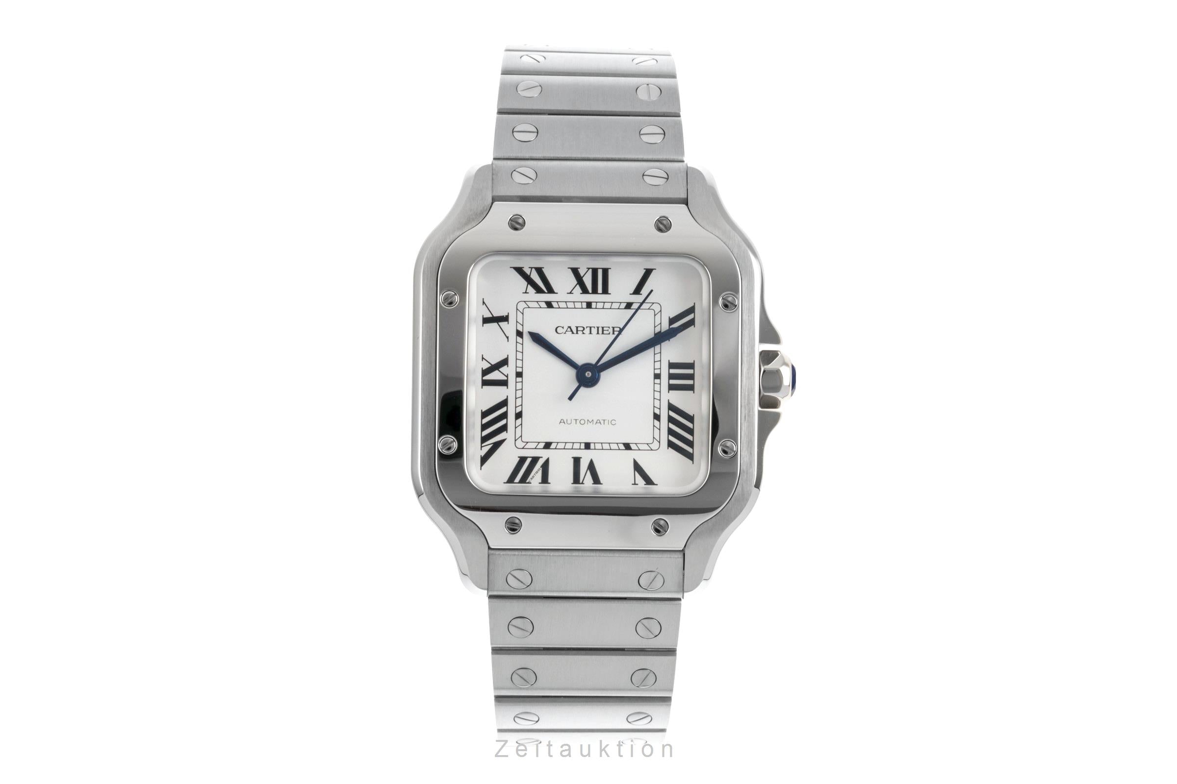 Cartier Santos acero automático reloj para caballeros WSSA0029 LP: 8050EUR  [2601644]