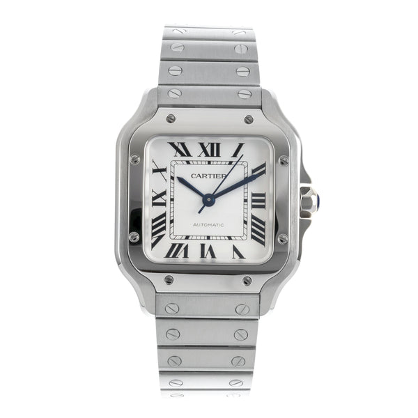Cartier Santos acero automático reloj para caballeros WSSA0029 LP: 8050EUR  [2601644]