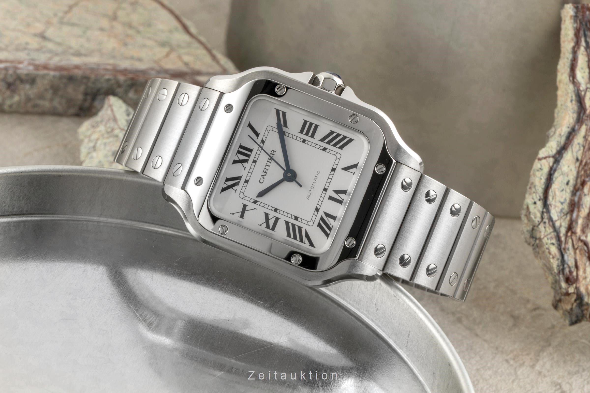 Cartier Santos acero automático reloj para caballeros WSSA0029 LP: 8050EUR  [2601644]