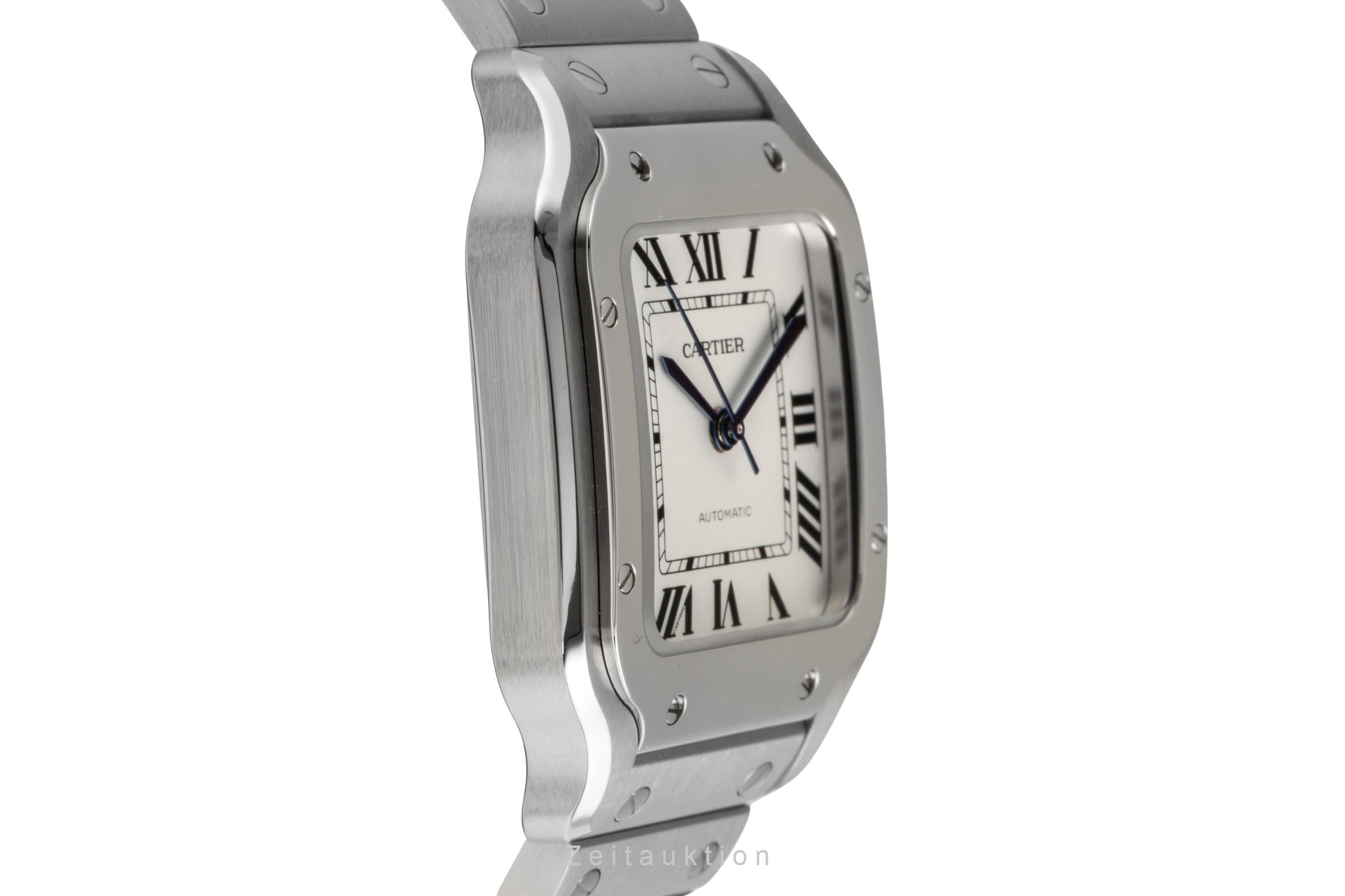 Cartier Santos acero automático reloj para caballeros WSSA0029 LP: 8050EUR  [2601644]