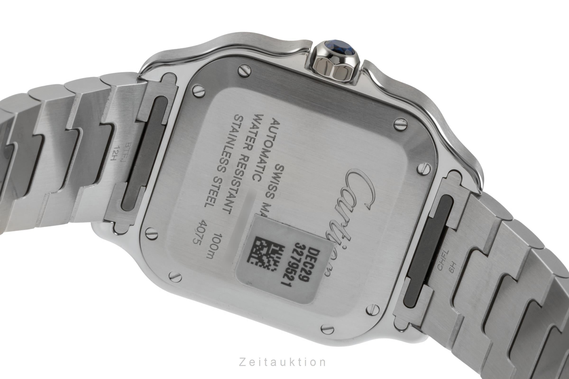 Cartier Santos acero automático reloj para caballeros WSSA0029 LP: 8050EUR  [2601644]