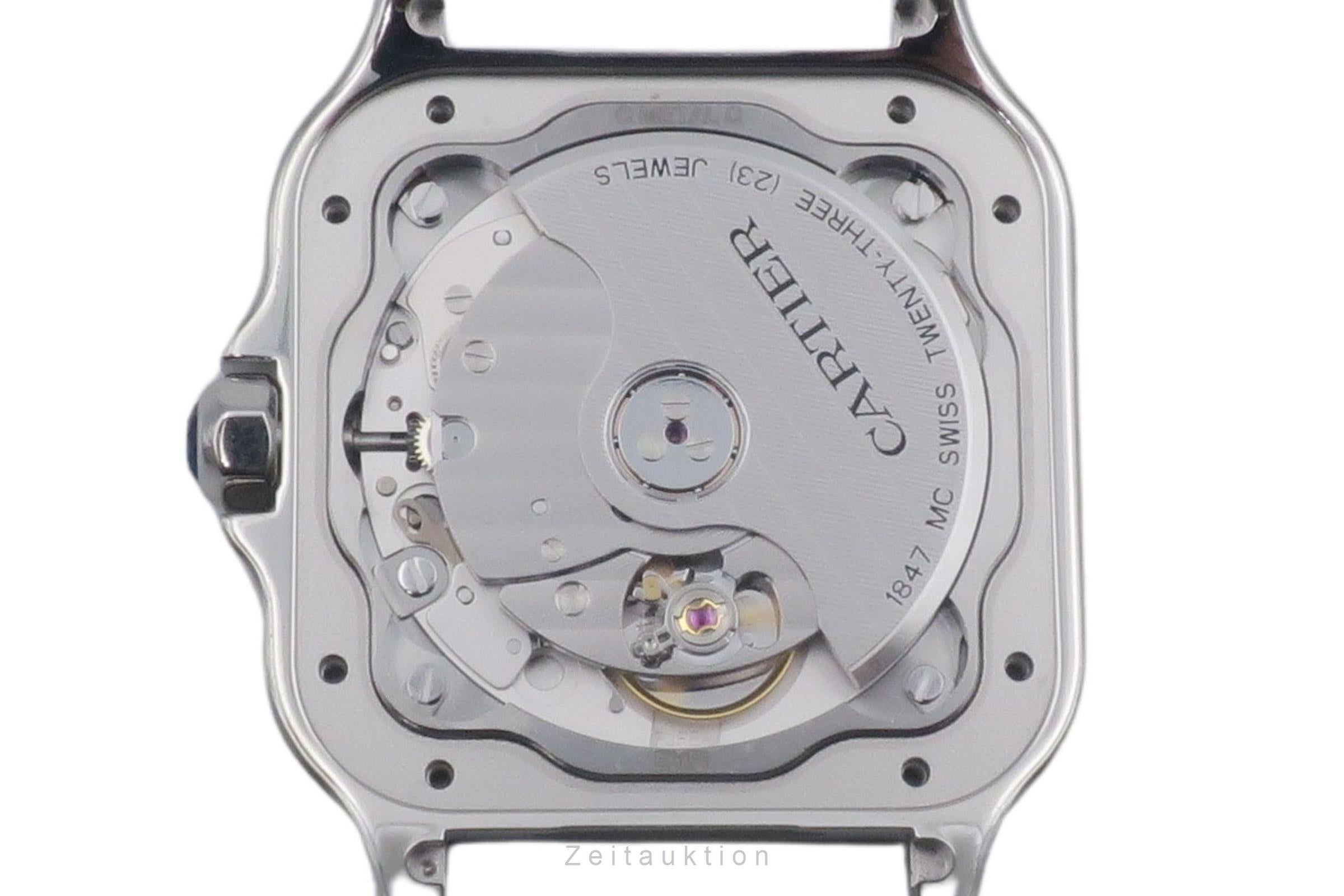 Cartier Santos acero automático reloj para caballeros WSSA0029 LP: 8050EUR  [2601644]