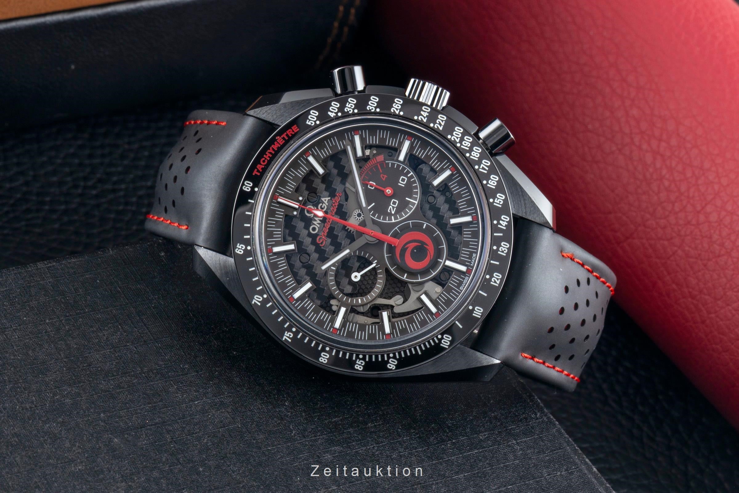 Omega Speedmaster Moonwatch cronógrafo cerámica cuerda manual reloj para caballeros 311.92.44.30.01.002  [2601645]