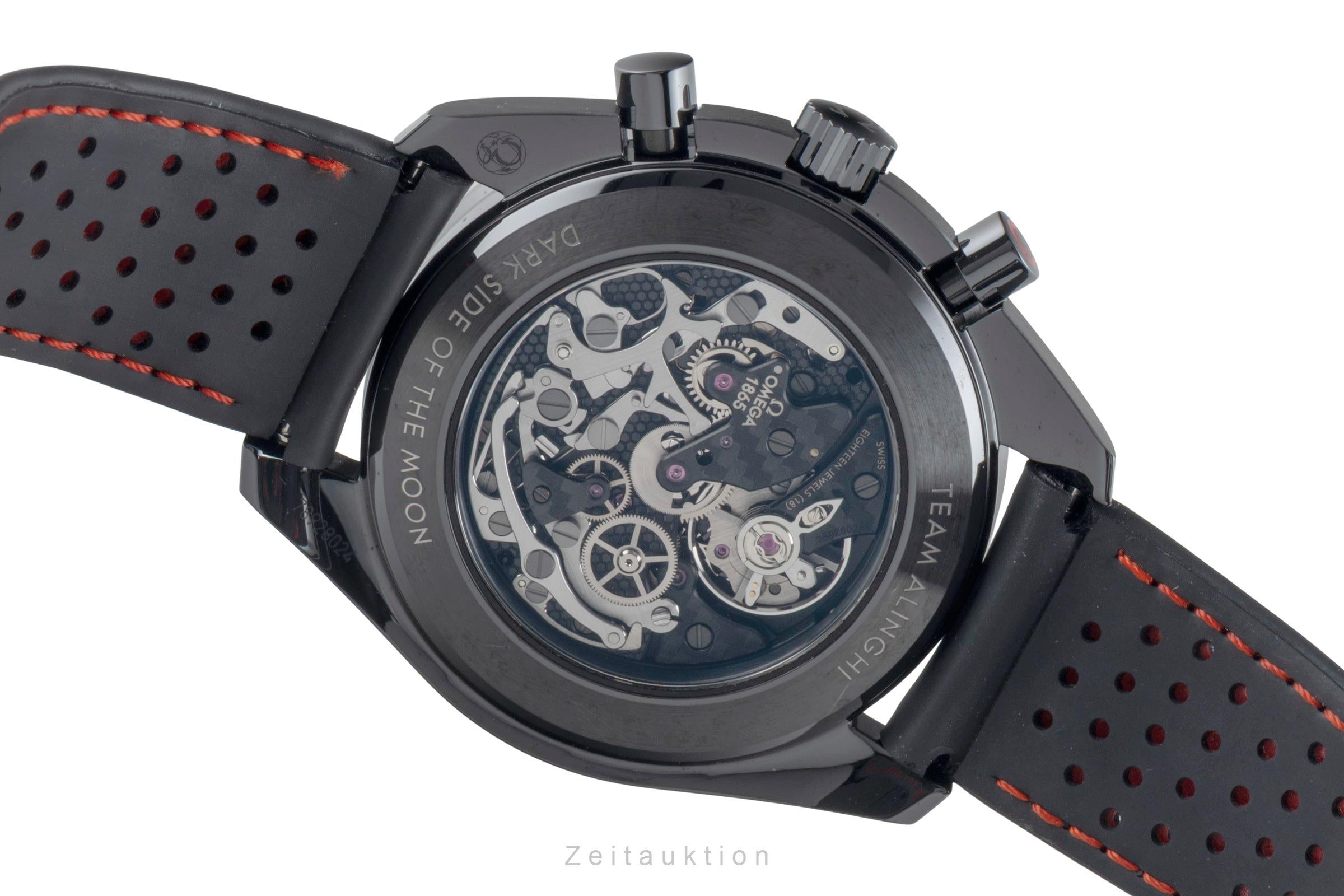 Omega Speedmaster Moonwatch cronógrafo cerámica cuerda manual reloj para caballeros 311.92.44.30.01.002  [2601645]