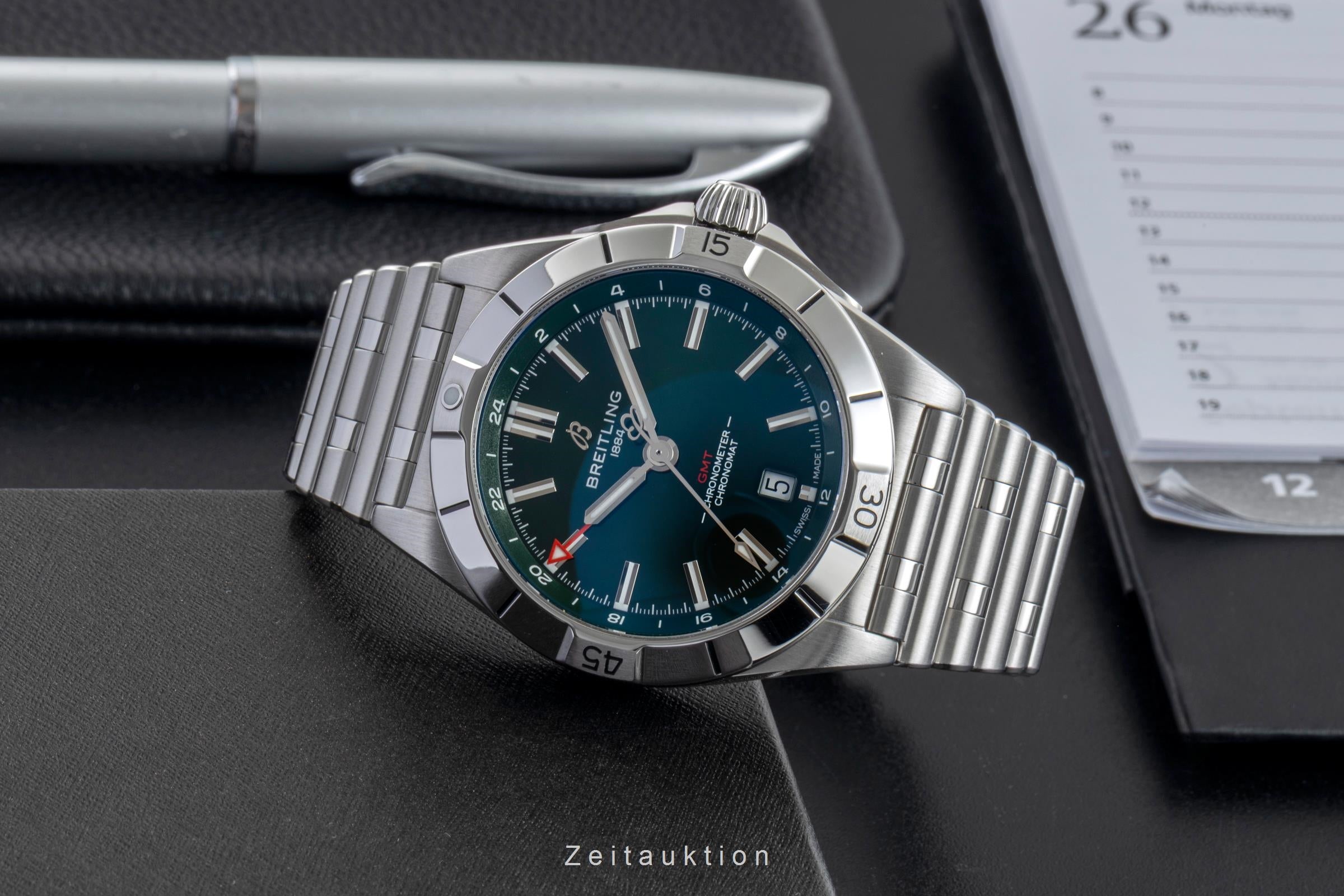 Breitling Chronomat acciaio automatismo orologio da uomo A32398  [2601646]