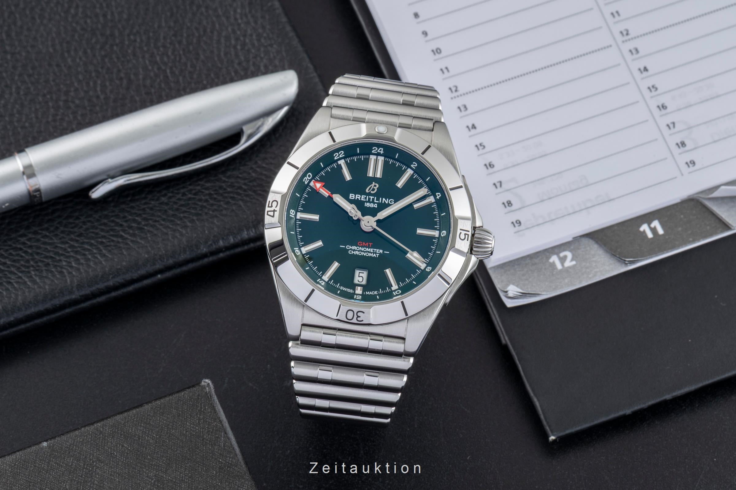 Breitling Chronomat acciaio automatismo orologio da uomo A32398  [2601646]