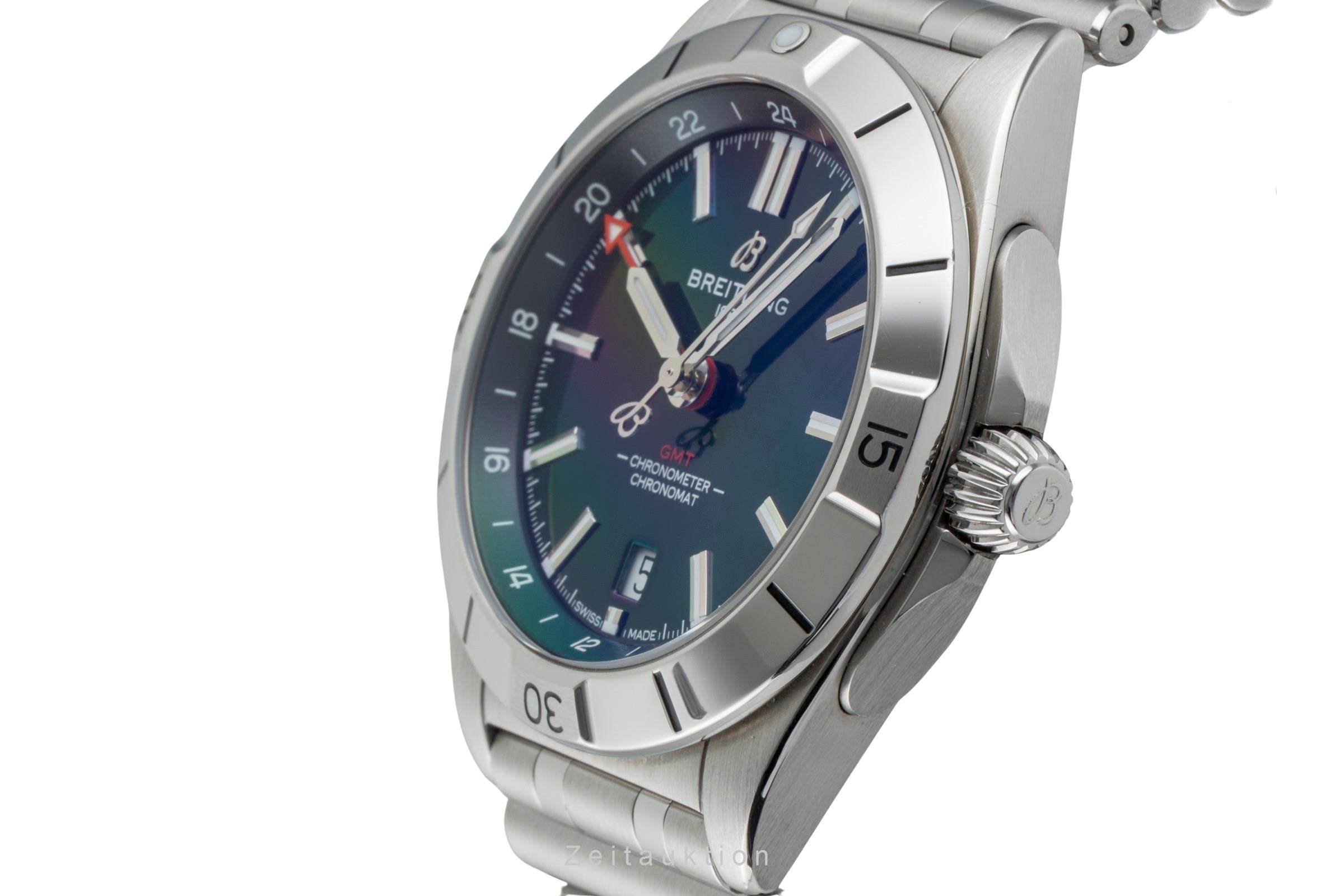 Breitling Chronomat acciaio automatismo orologio da uomo A32398  [2601646]