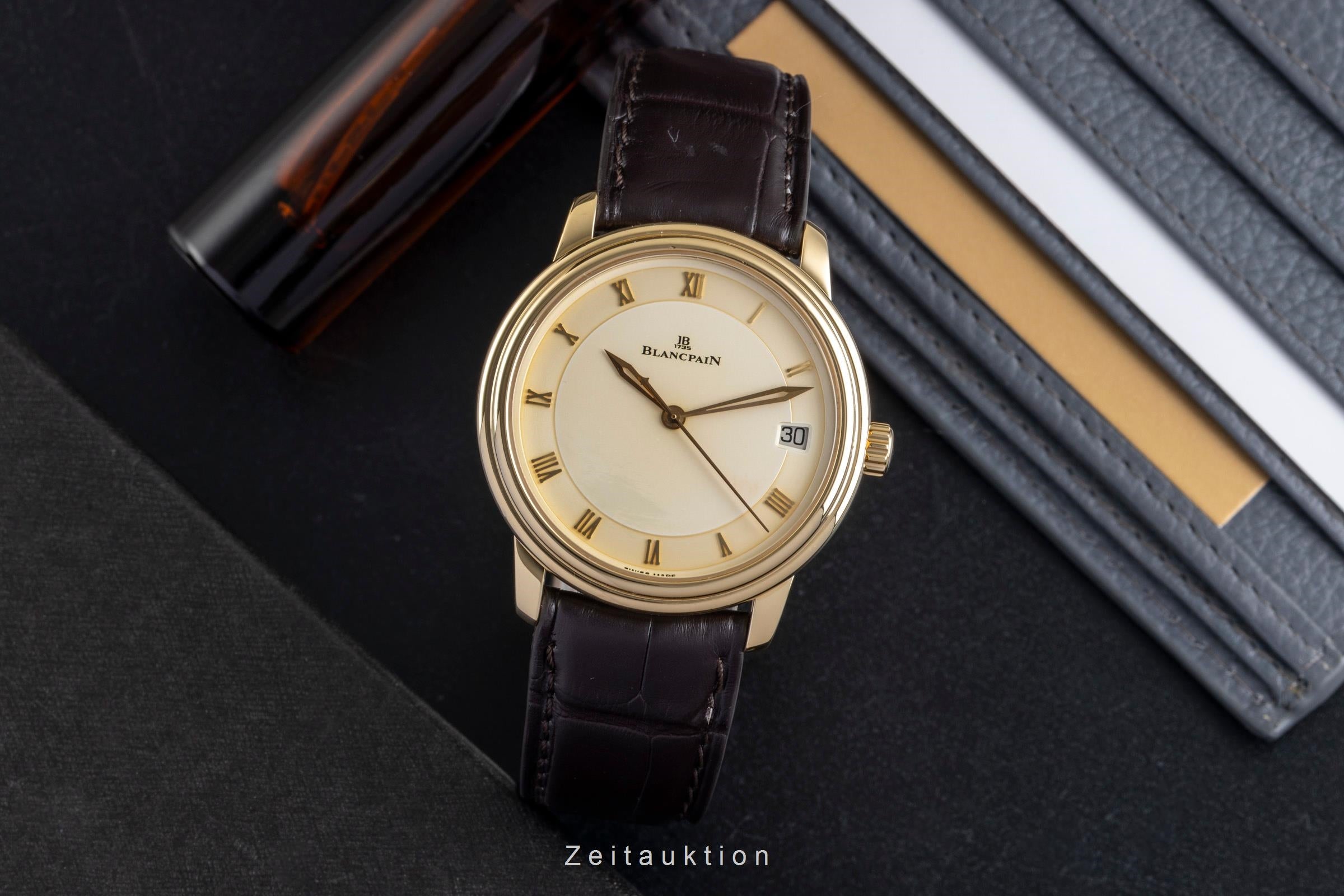 Blancpain Villeret or 18 ct automatique montre pour hommes 1158 Limited  [2601647]