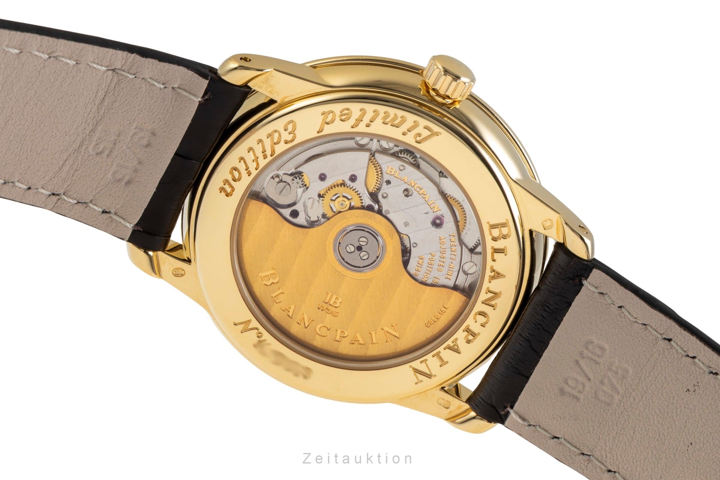 Blancpain Villeret or 18 ct automatique montre pour hommes 1158 Limited  [2601647]