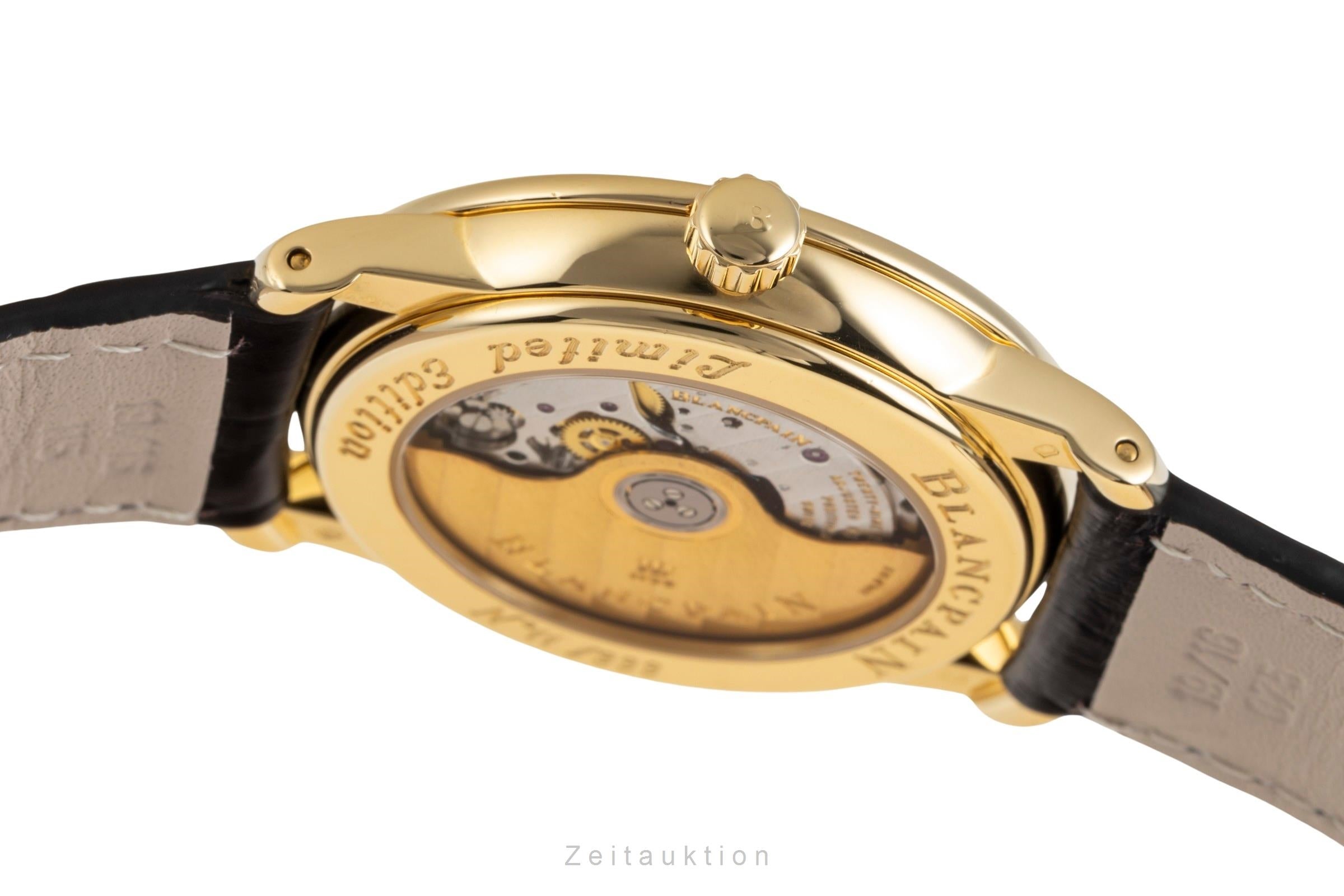 Blancpain Villeret or 18 ct automatique montre pour hommes 1158 Limited  [2601647]
