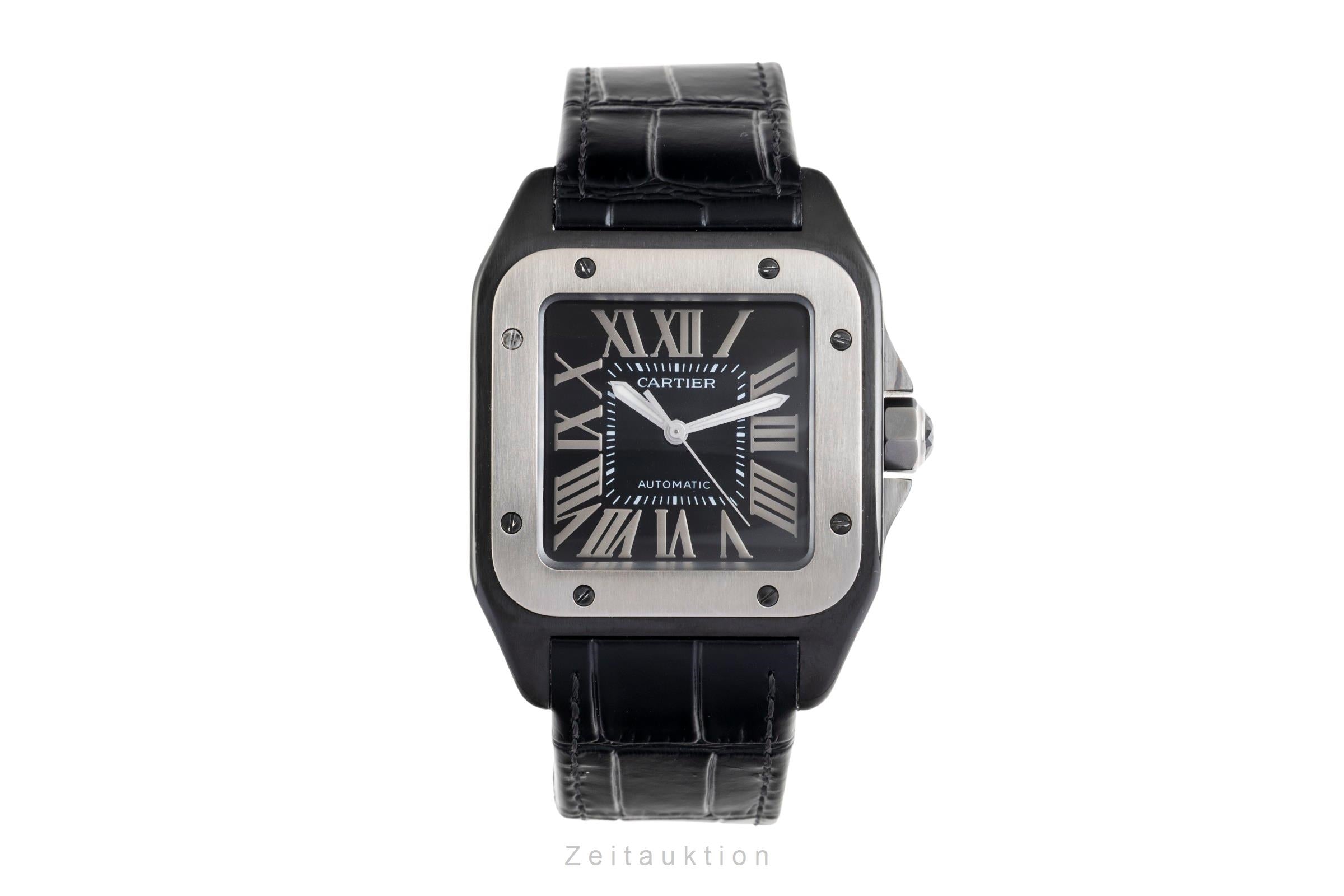 Cartier Santos 100 acero / titanio automático reloj para caballeros W2020010  [2601649]
